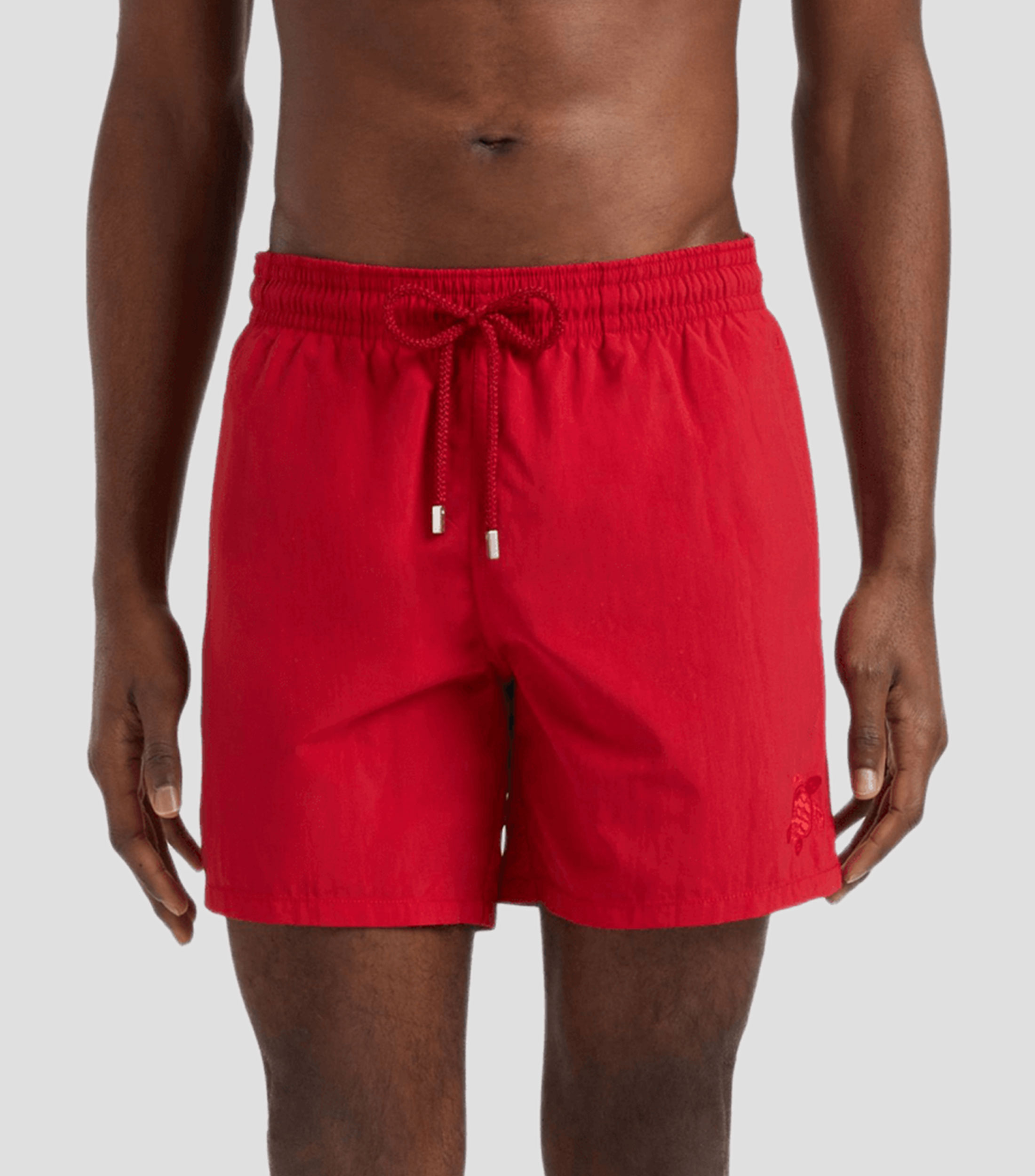 Traje de baño corto liso Hombre