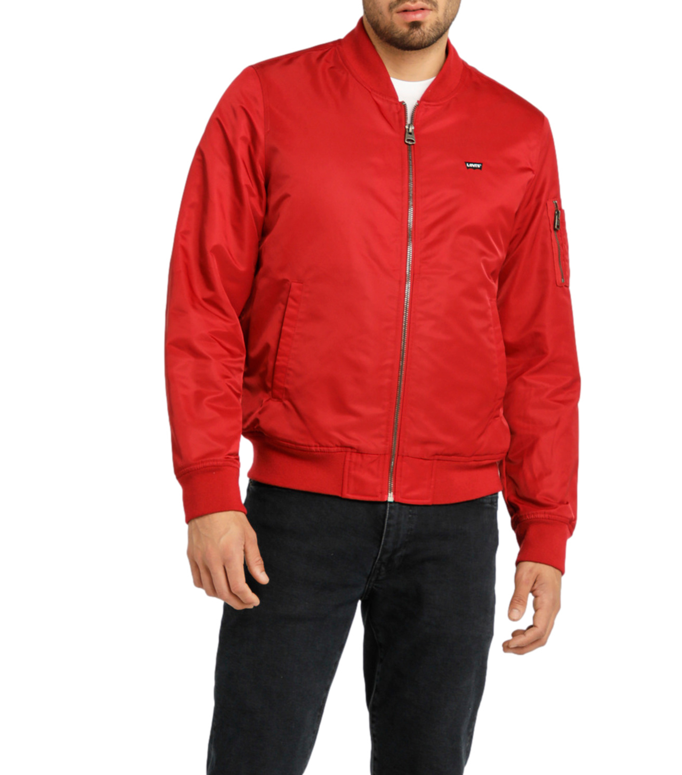 Chamarra levis roja clearance