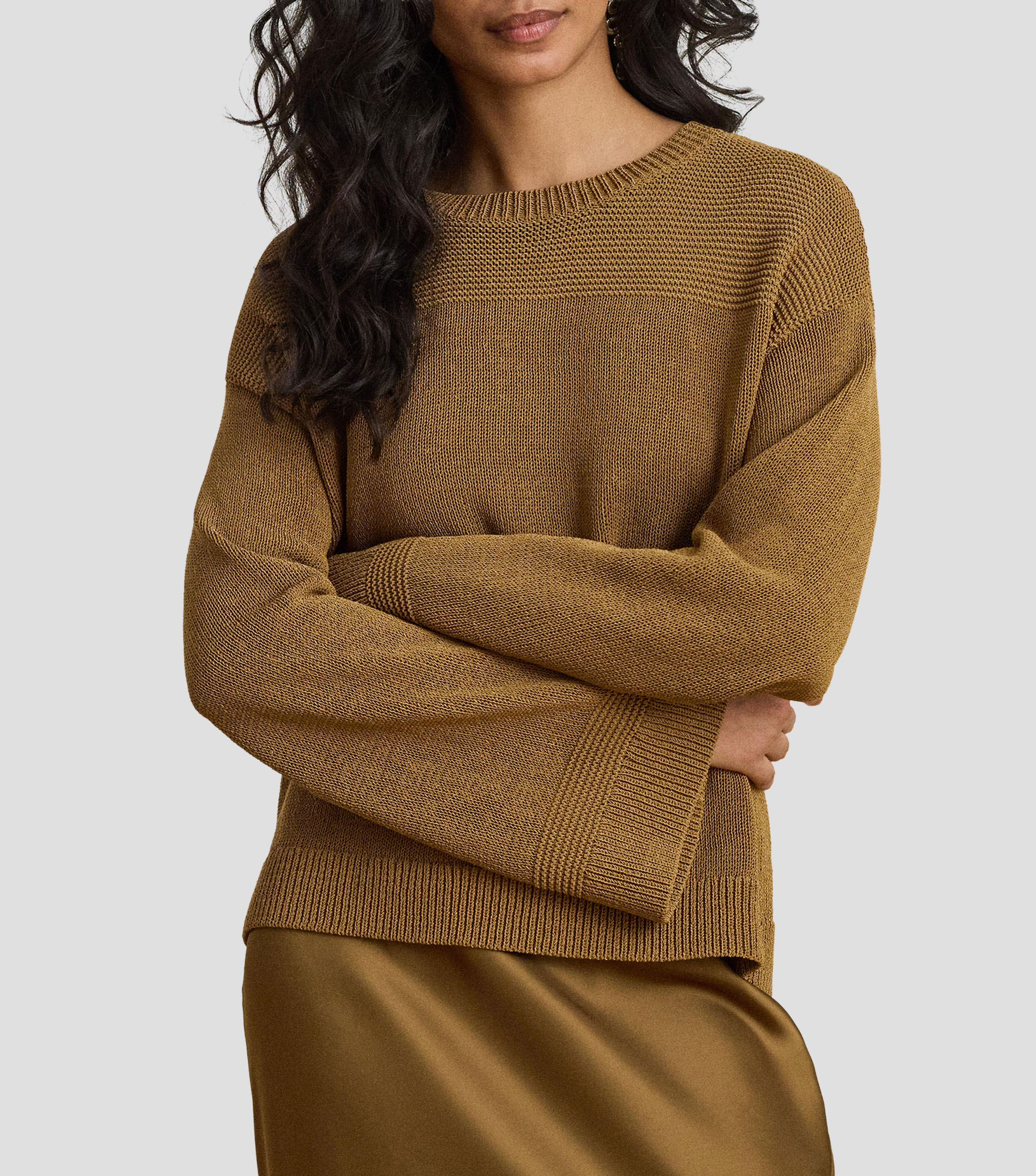 Suéter cuello redondo Mujer