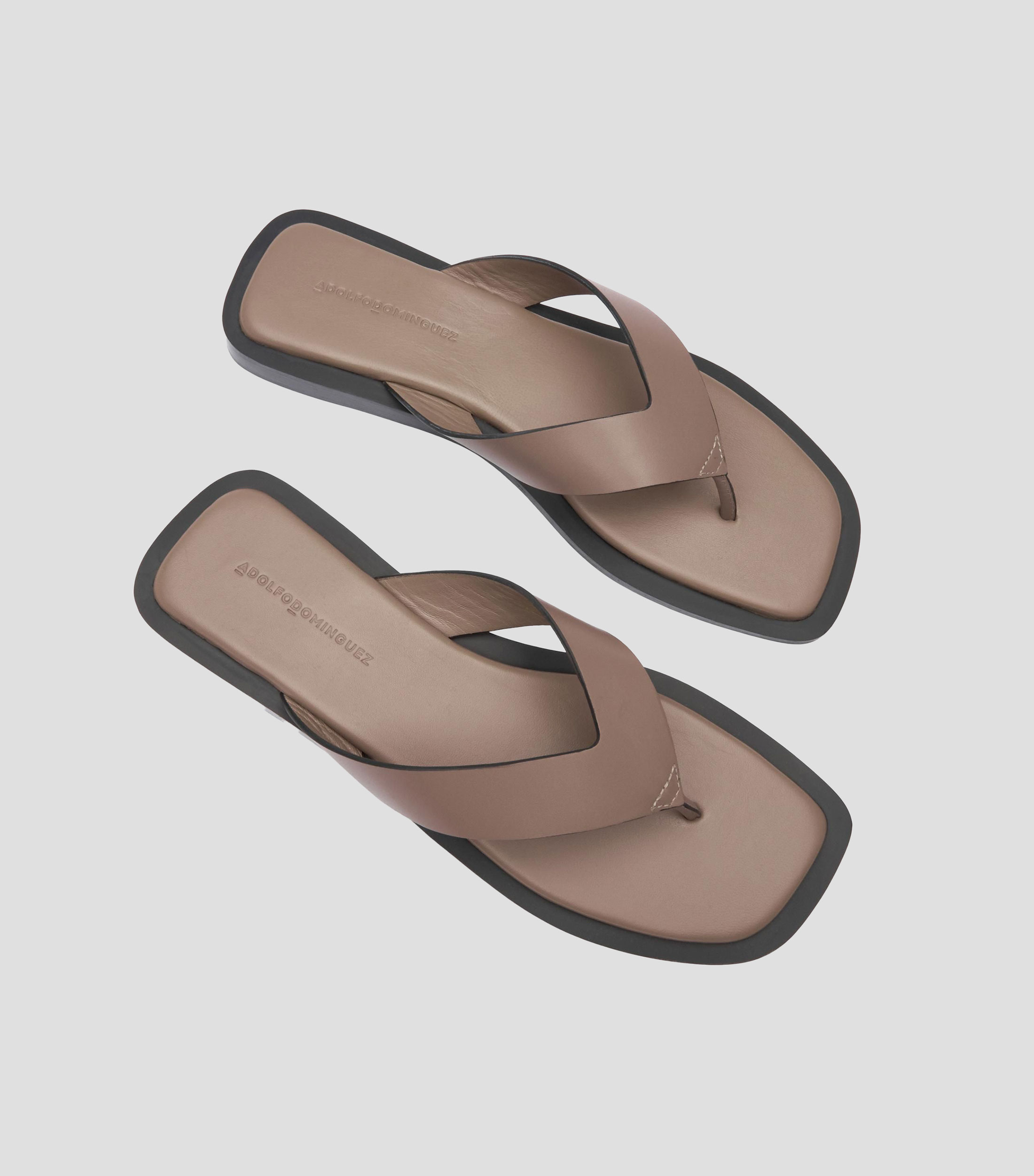 Sandalias con tacón bajo de cuña y plataforma Mujer