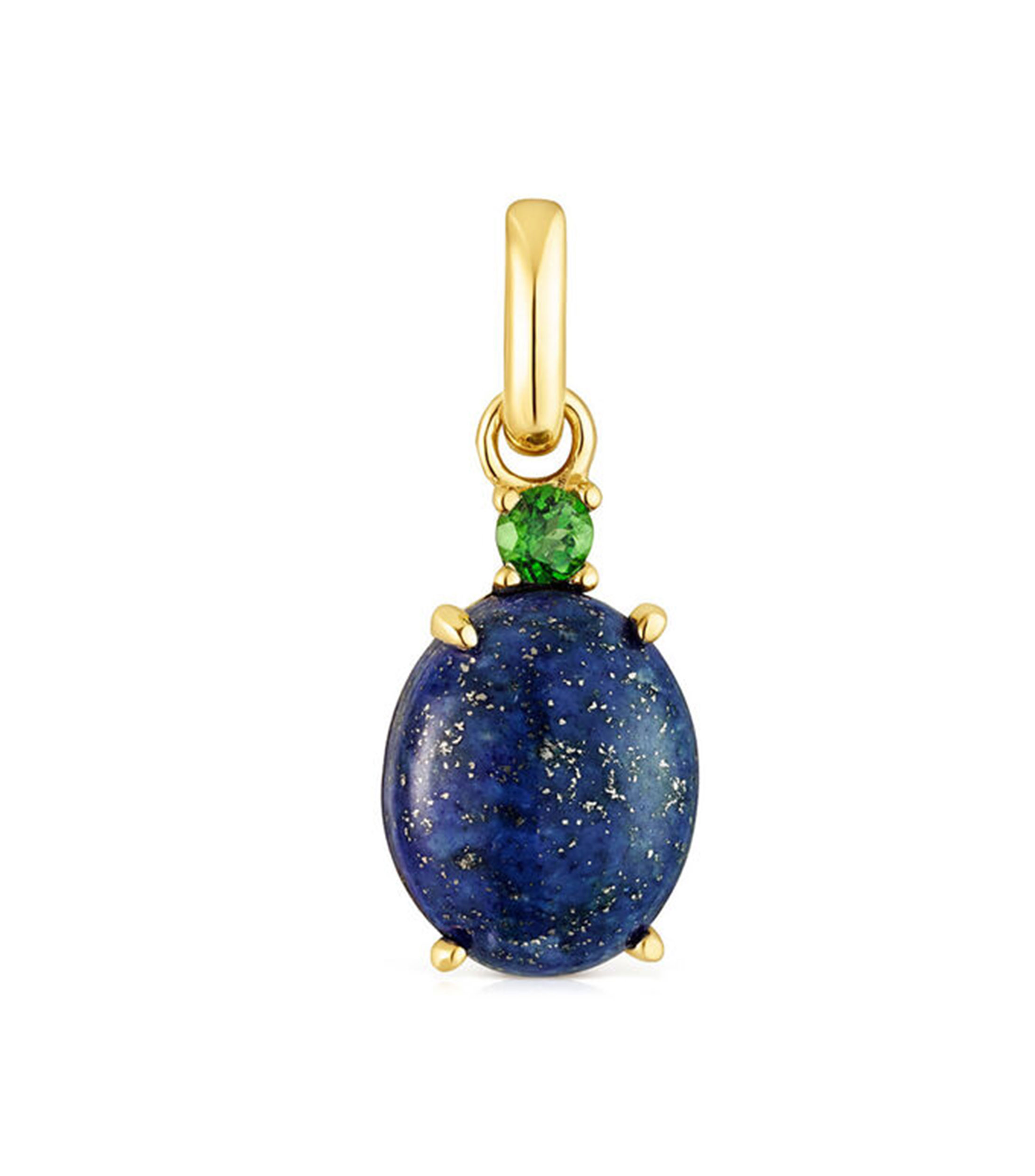 Tous Colgante en plata con lapislázuli y cromodiópsido Virtual