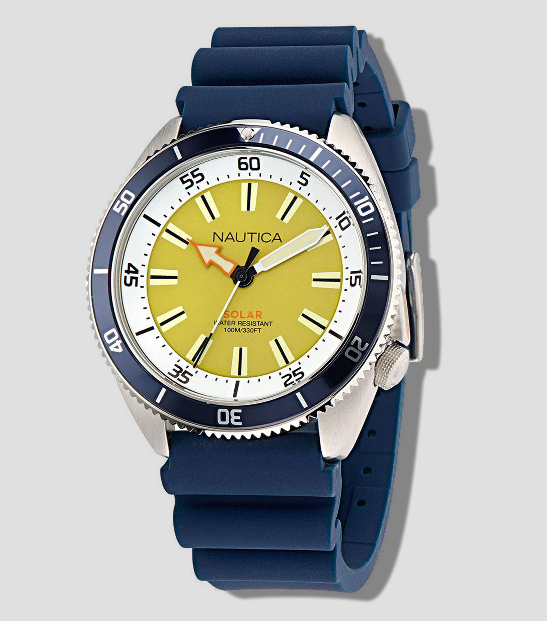 Reloj para Hombre Vintage Casual, Plateado, Azul
