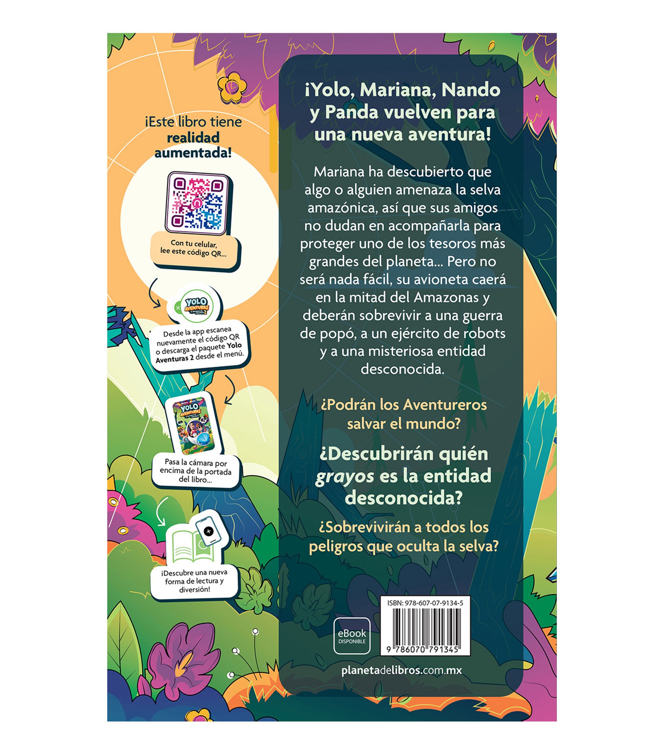 InfantilesYolo Aventuras 2 El Misterio Del Am, Varios Autores