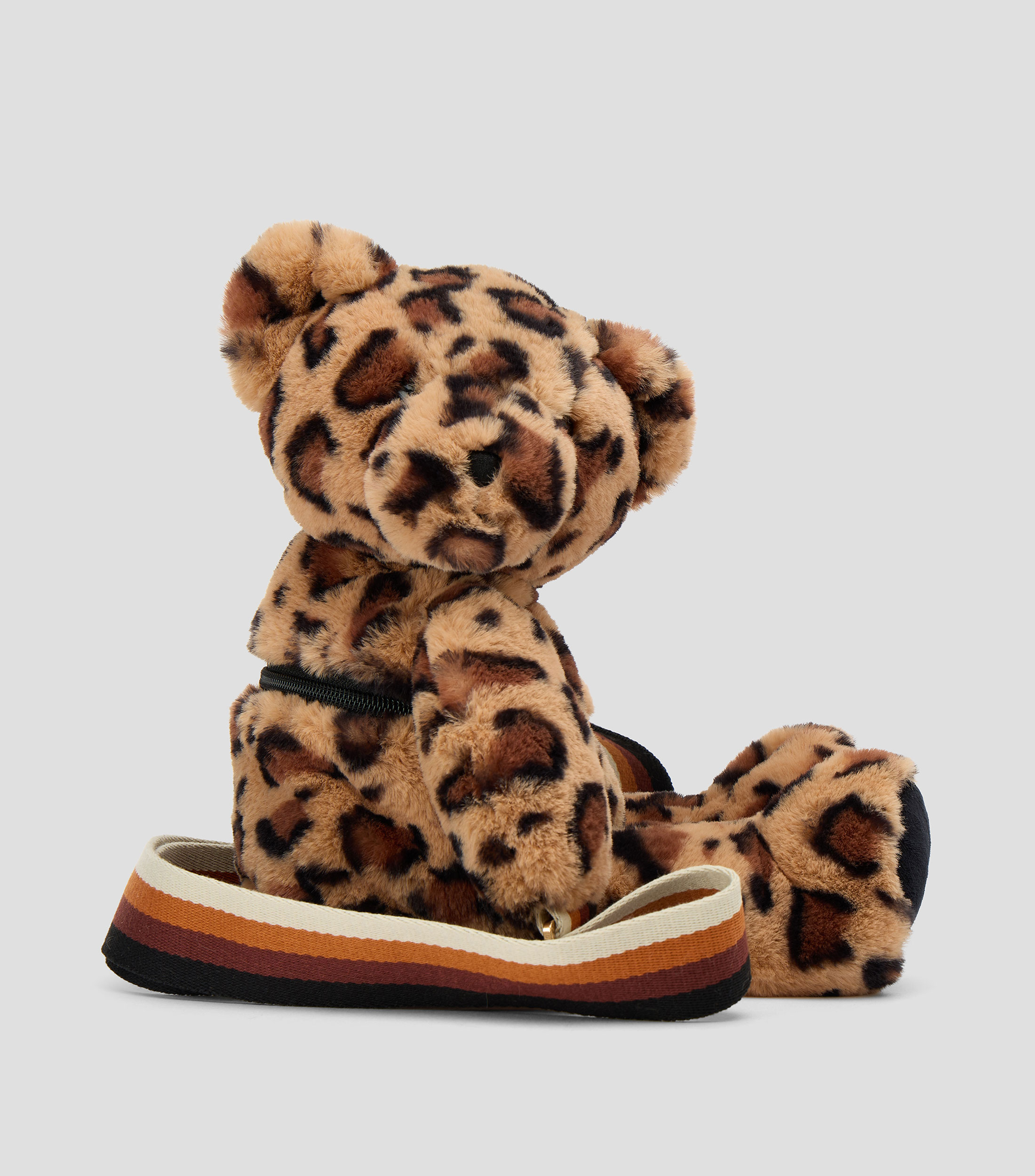 Peluche bolsa Doudou Ours Leopard