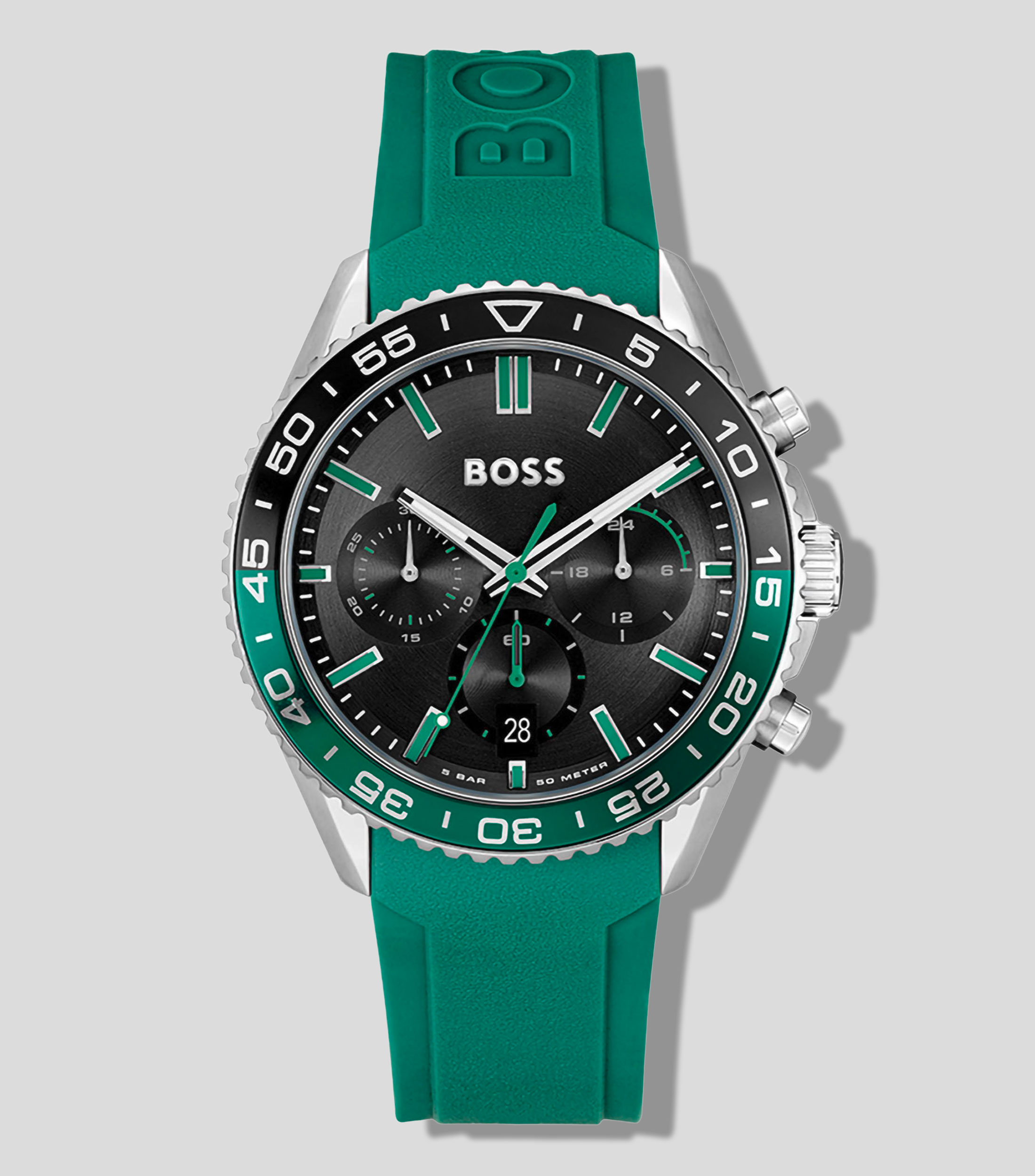 Reloj para Hombre Runner Chrono LE Deportivo, Plateado