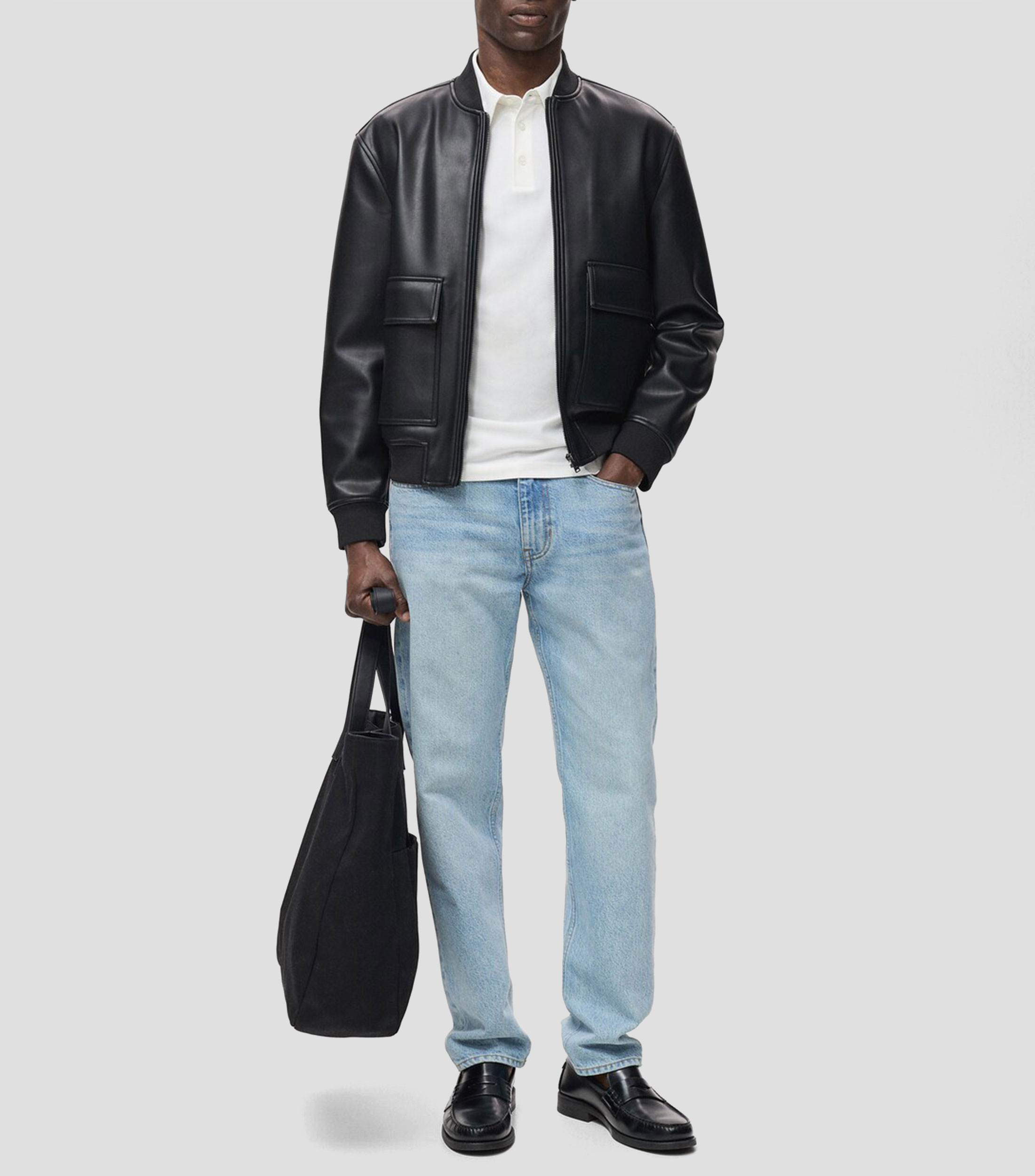 Chamarra Bomber Hombre