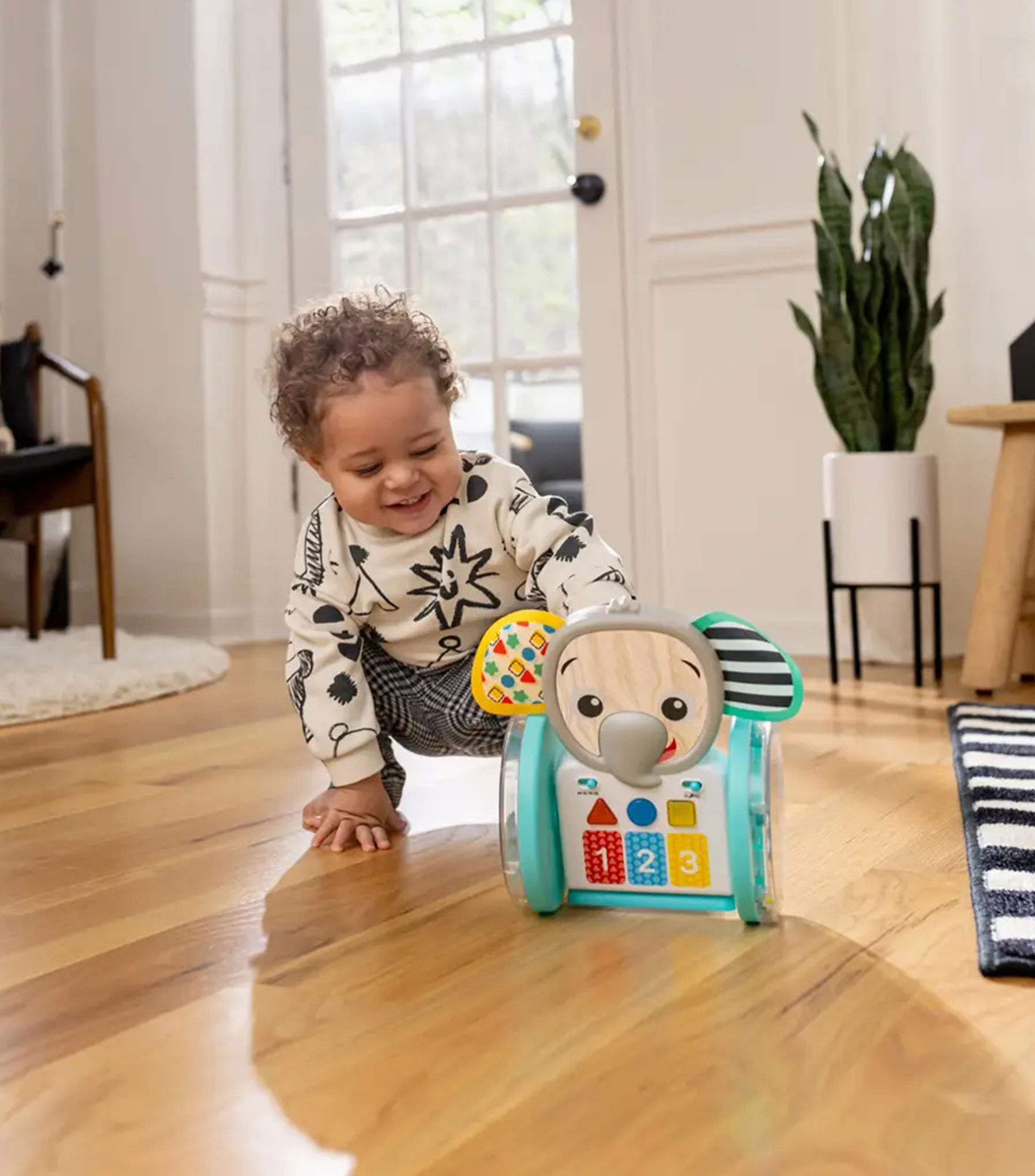 Juguete Interactivo para el Gateo Chase & Tap Earl
