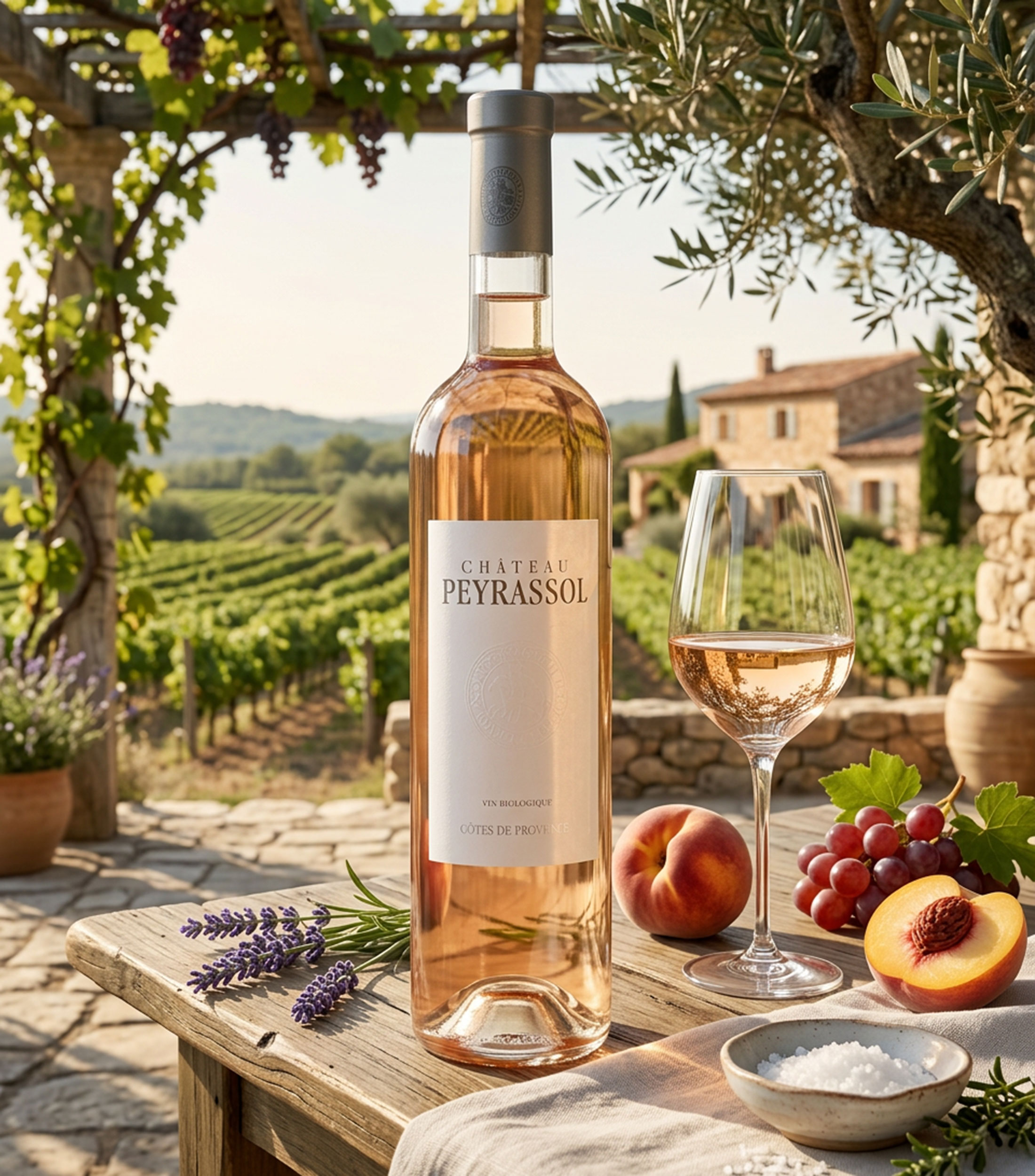 Vino rosado ensamble Château Peyrassol, Francia, 750 ml