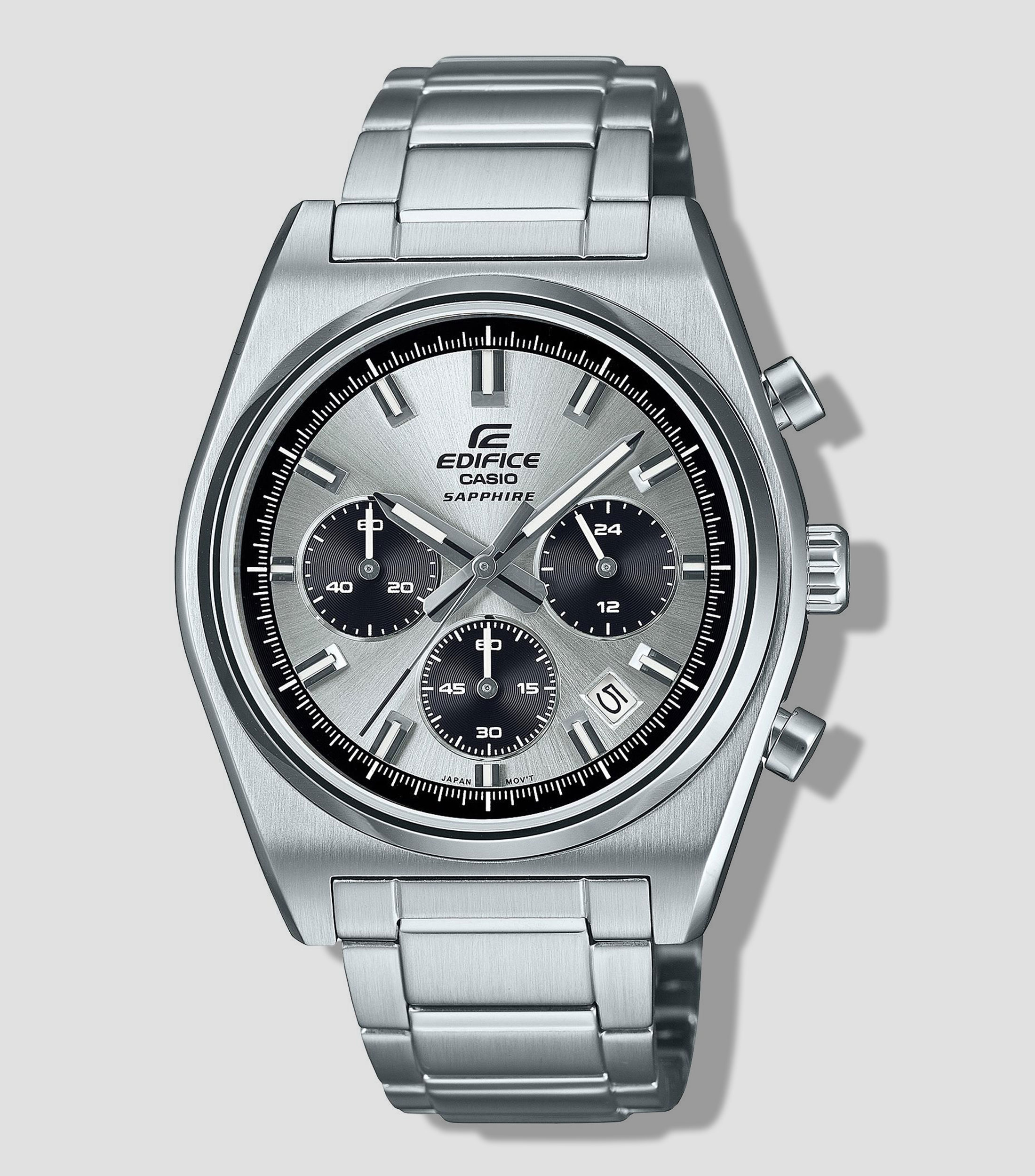 Reloj para Hombre Edifice Casual, Plateado