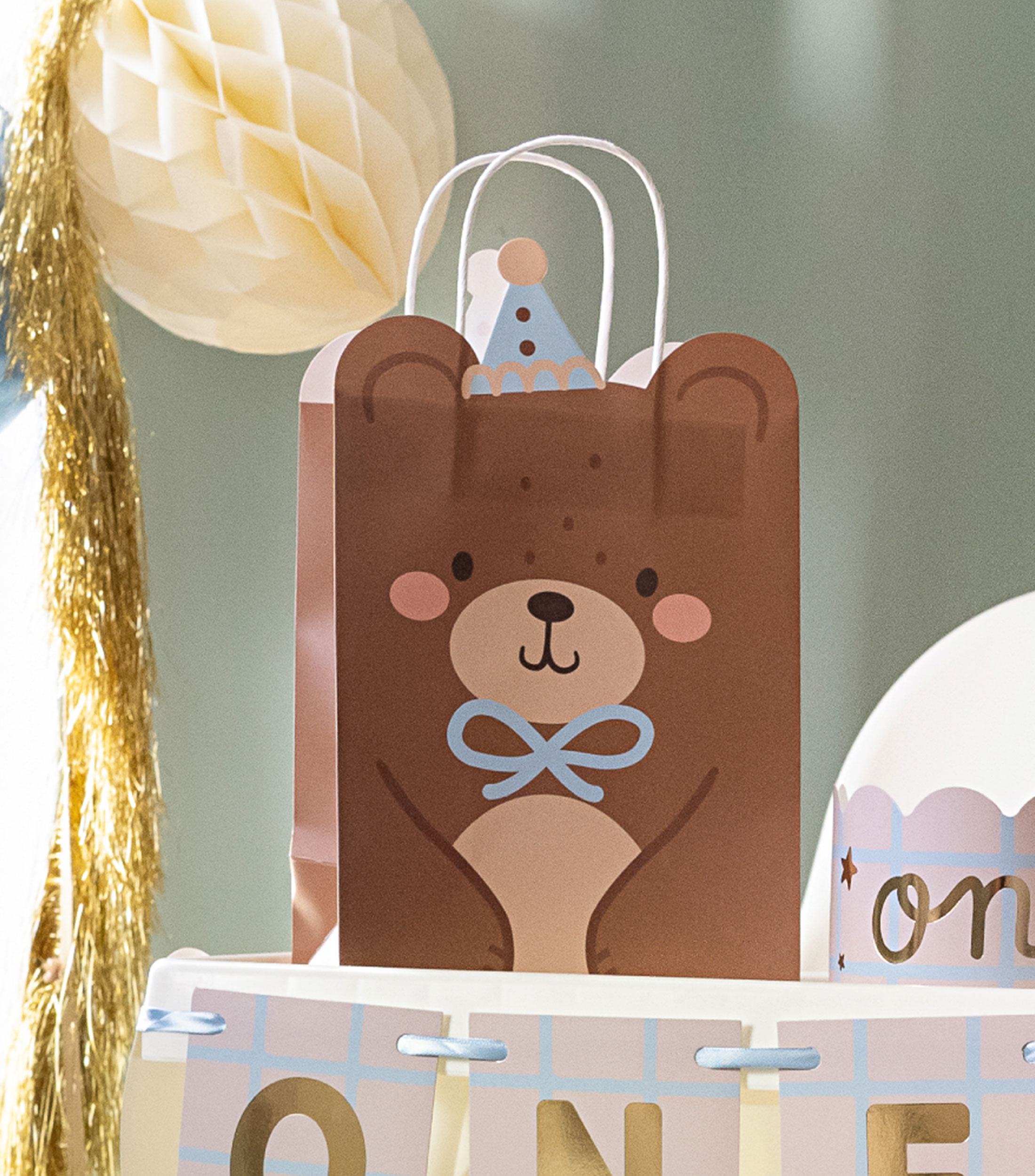 Bolsa para regalo con osito teddy