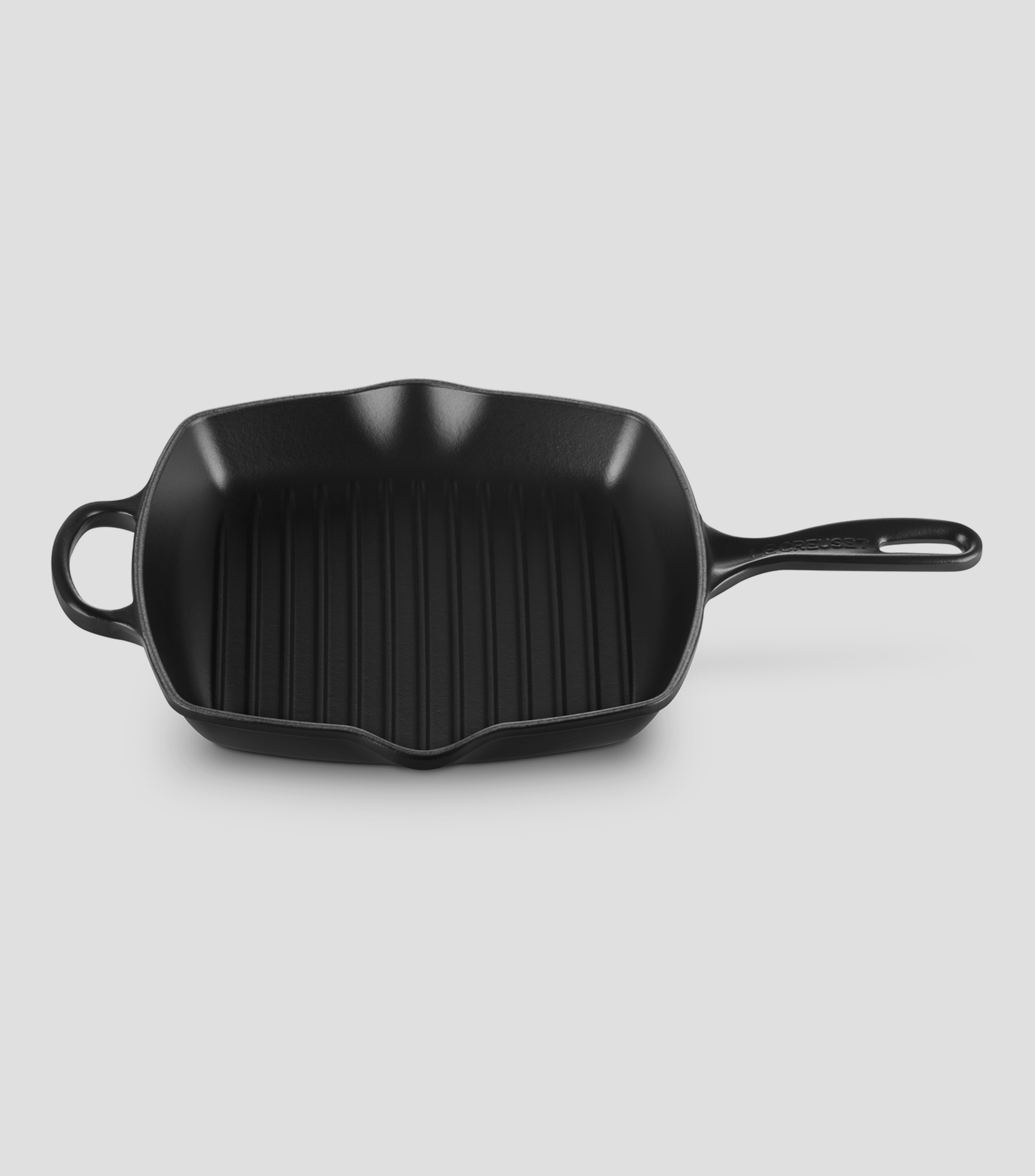 Skillet Grill en Hierro Colado Esmaltado de 26 cm Black Matt