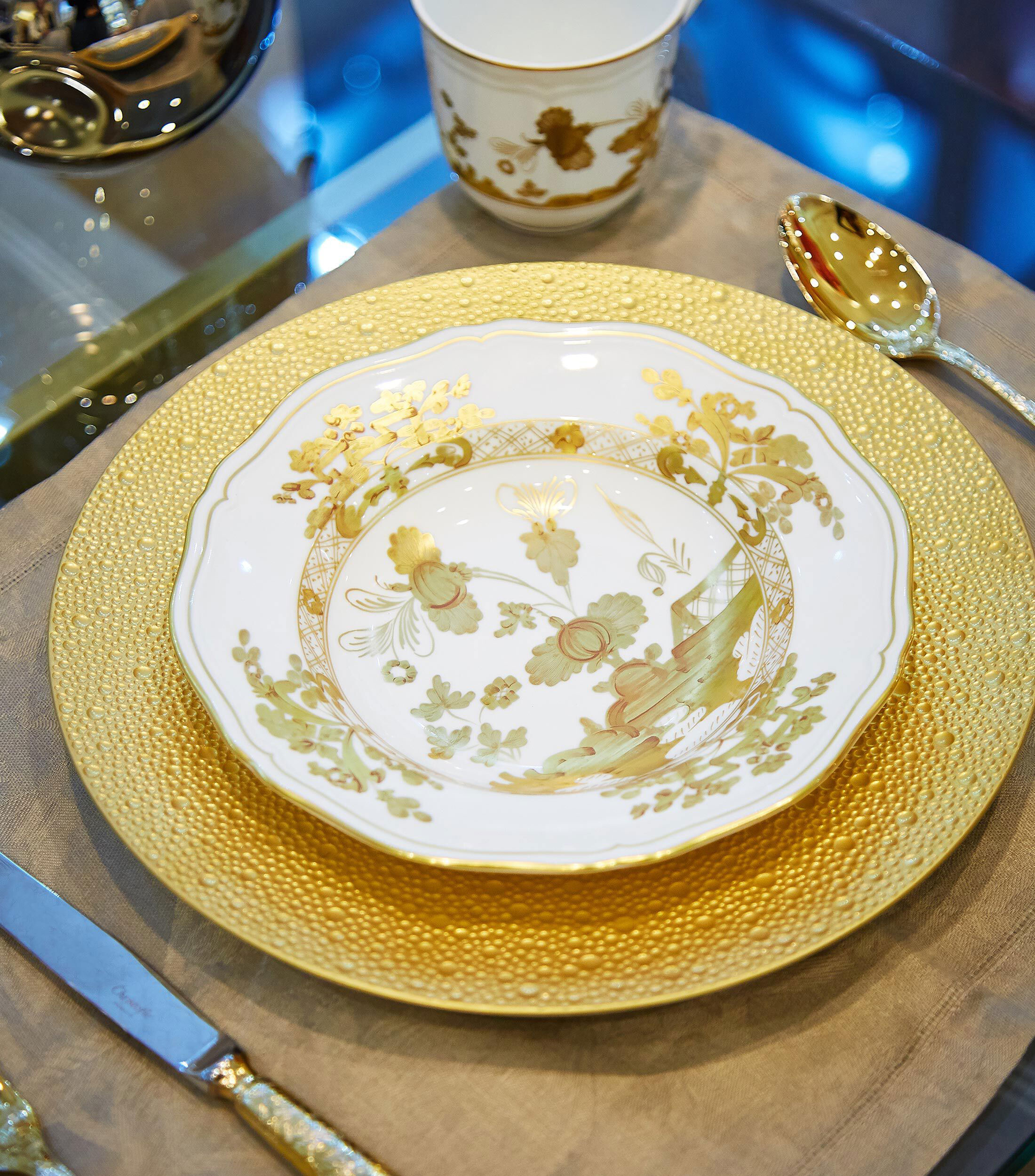 Plato para sopa Oriente Italiano en porcelana