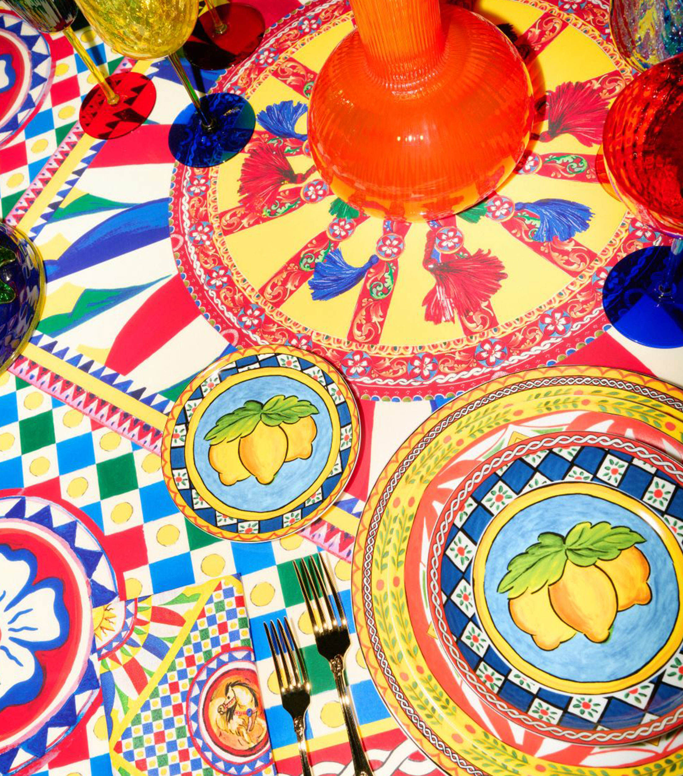 Set 2 Platos para Pan Carreto Limoni