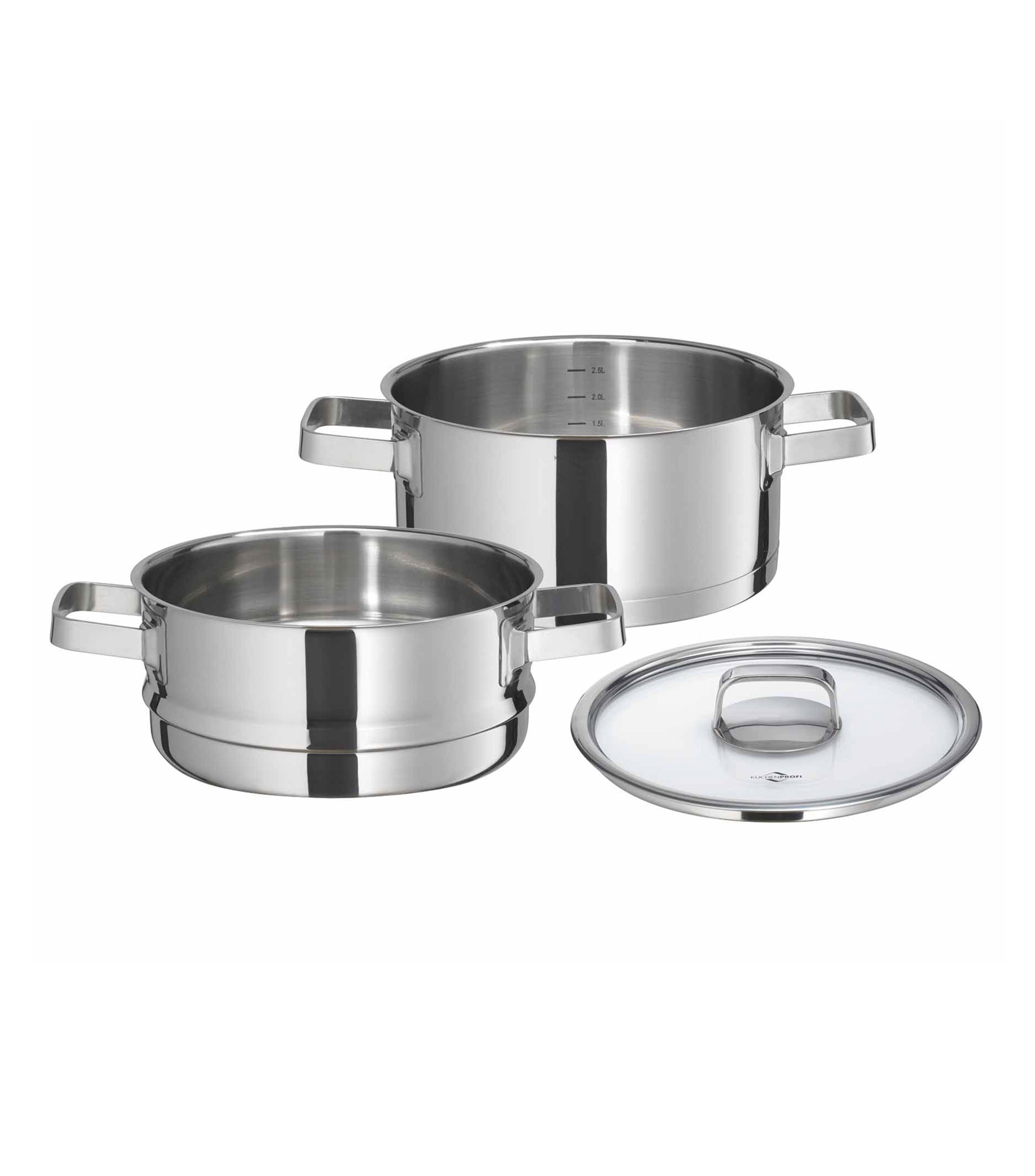 Olla de vapor en Acero Inoxidable San Remo Cook 3 L