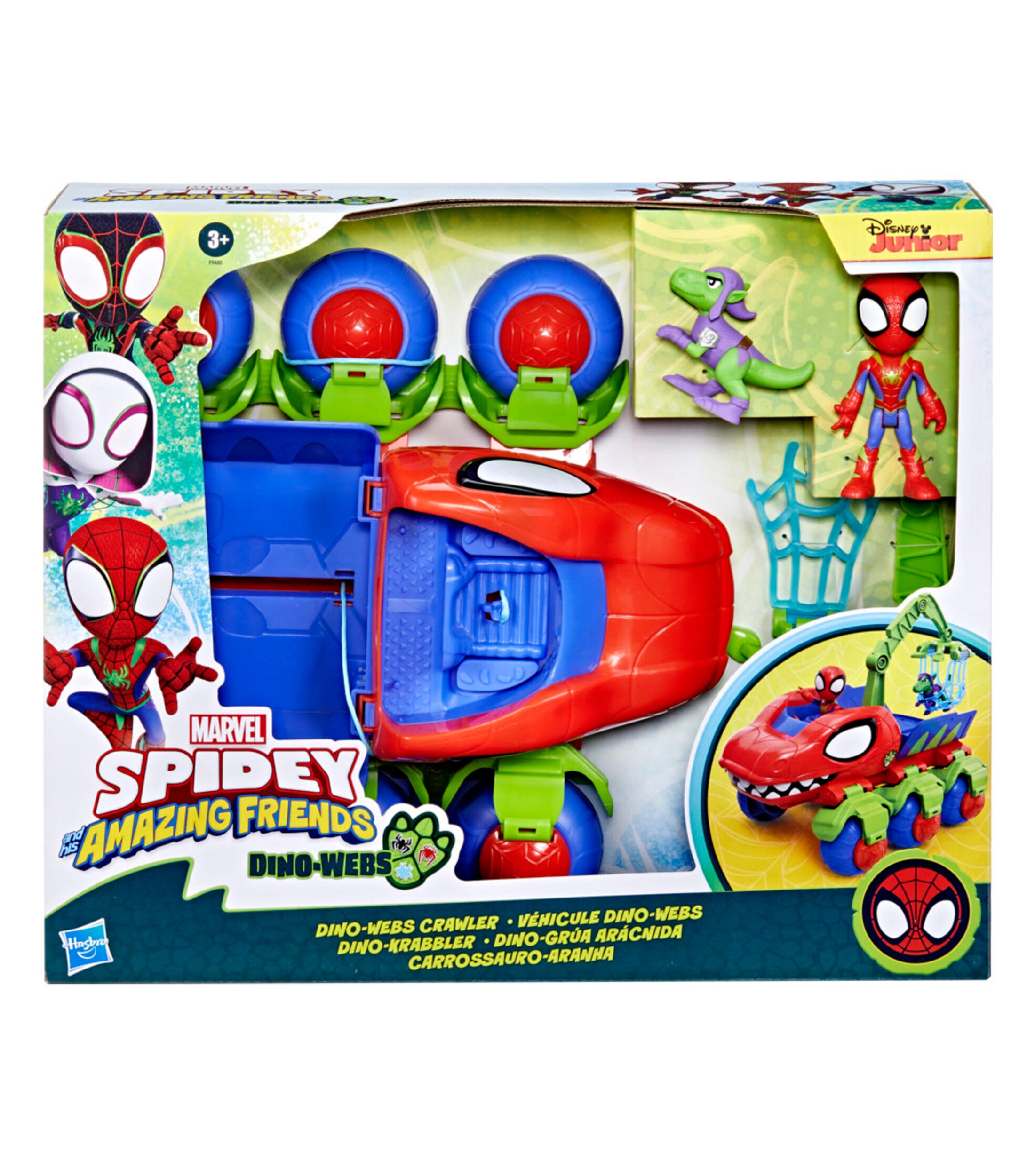 Spidey and His Amazing Friends, Dino-grúa arácnida
