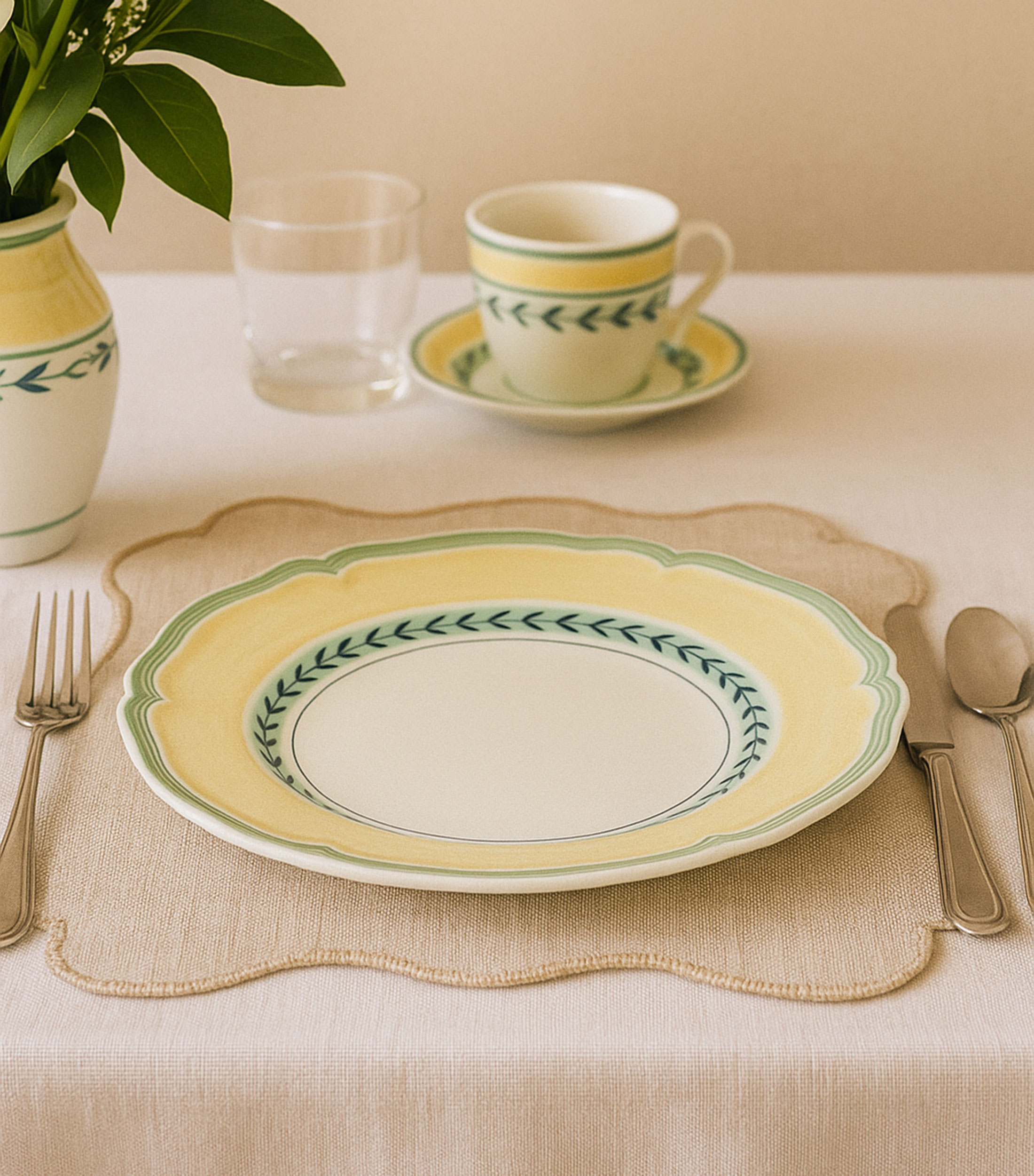Bajo Plato French Garden Vienne