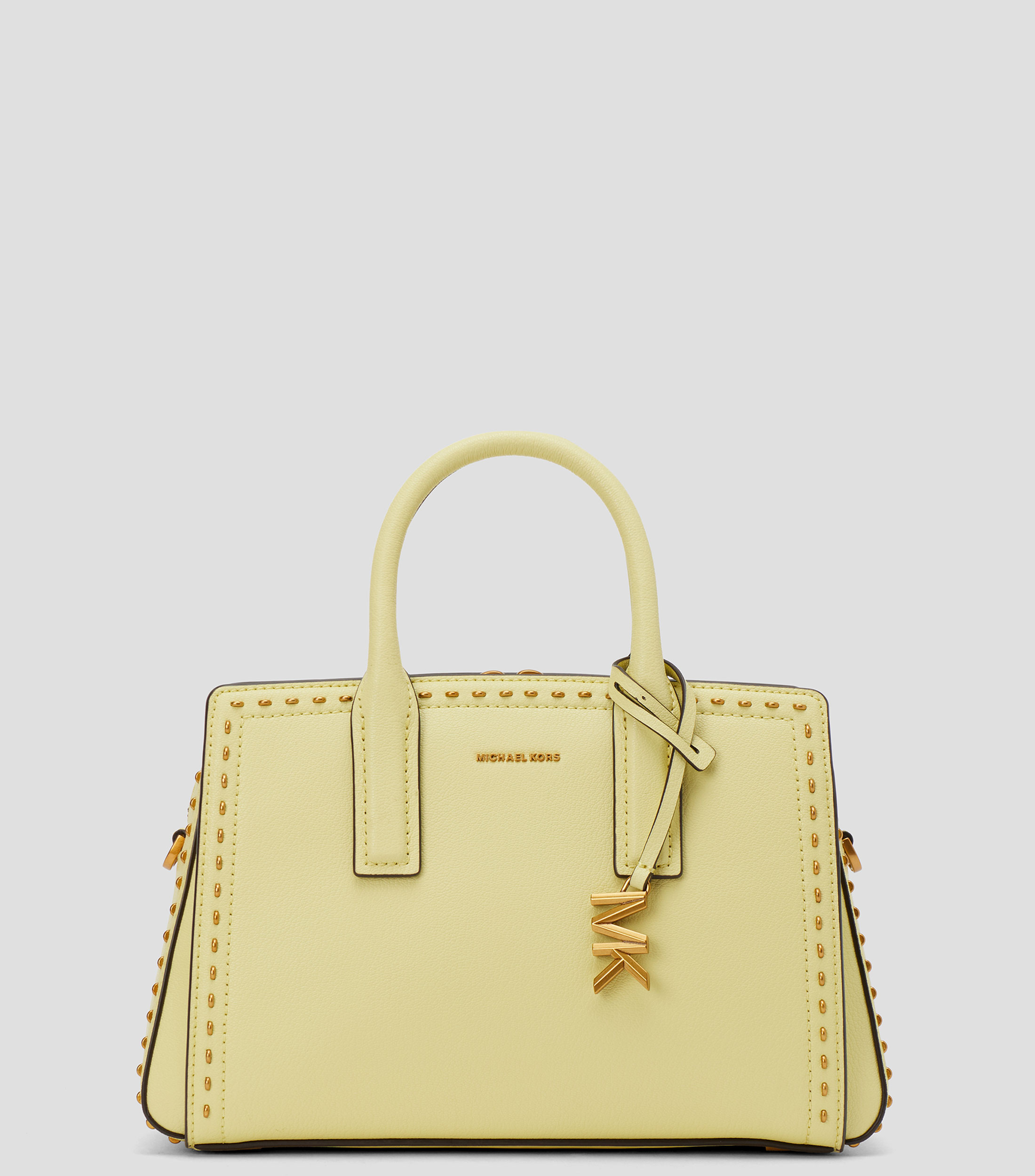 Bolsa satchel en piel Laila lisa Mujer