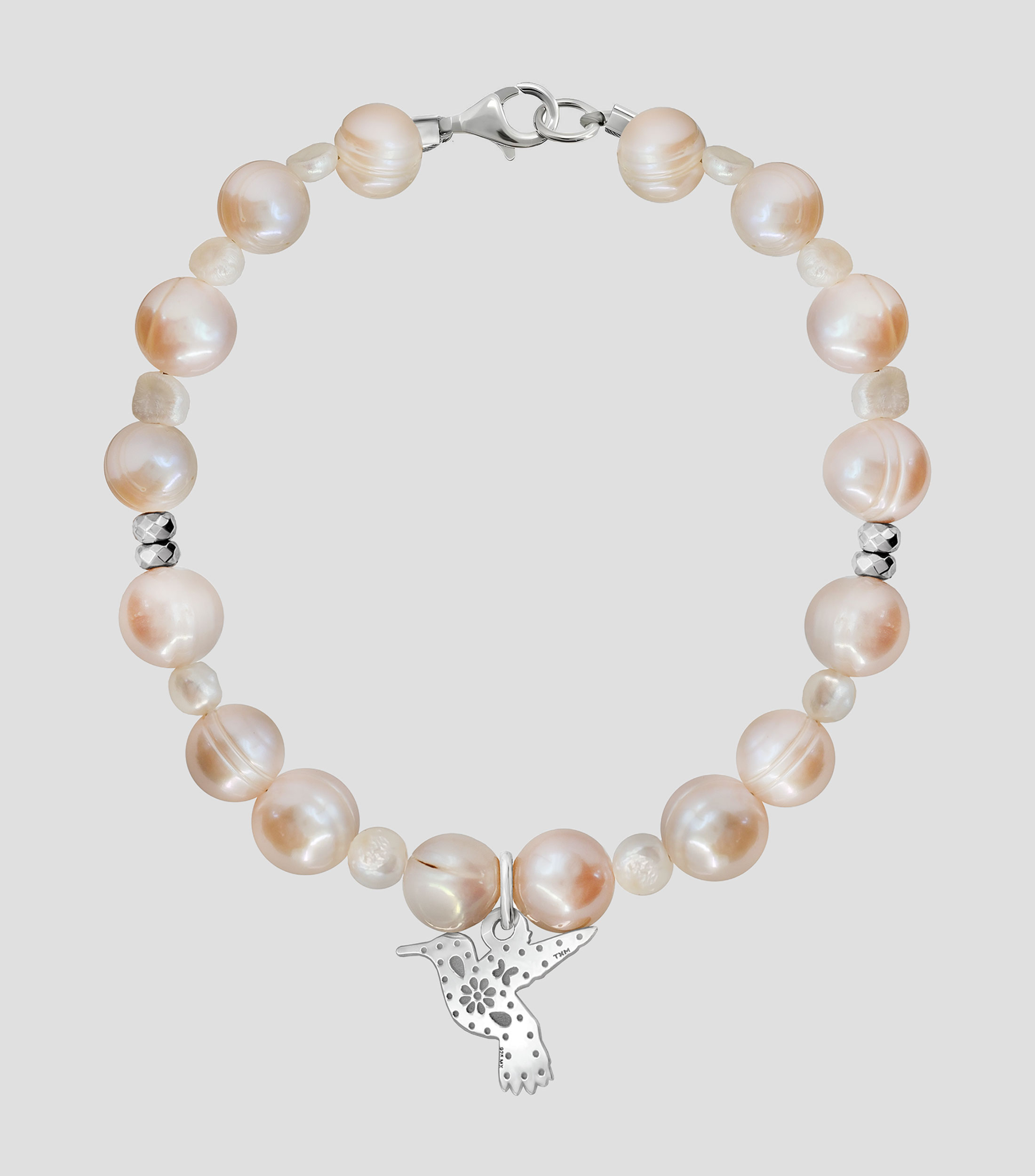 Pulsera con perlas Básicos Mujer