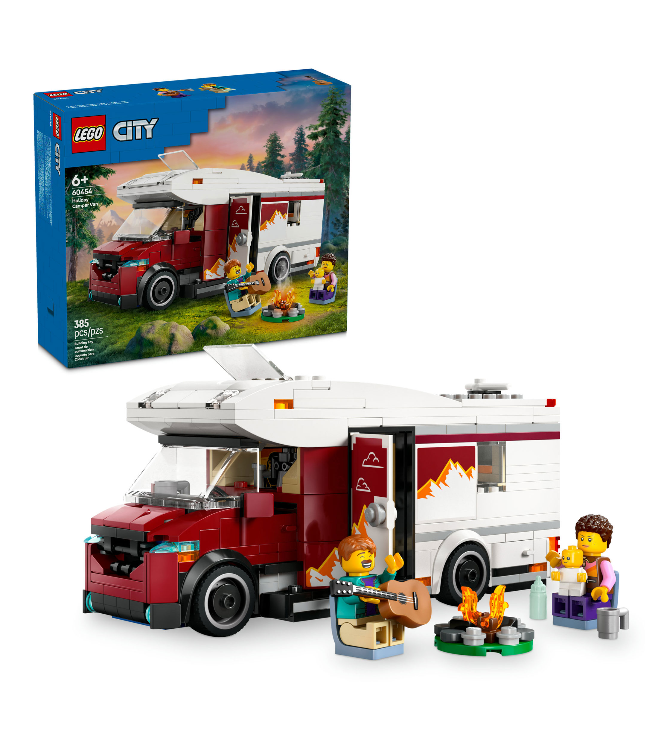Lego City Casa Rodante Aventurera de Vacaciones 60454