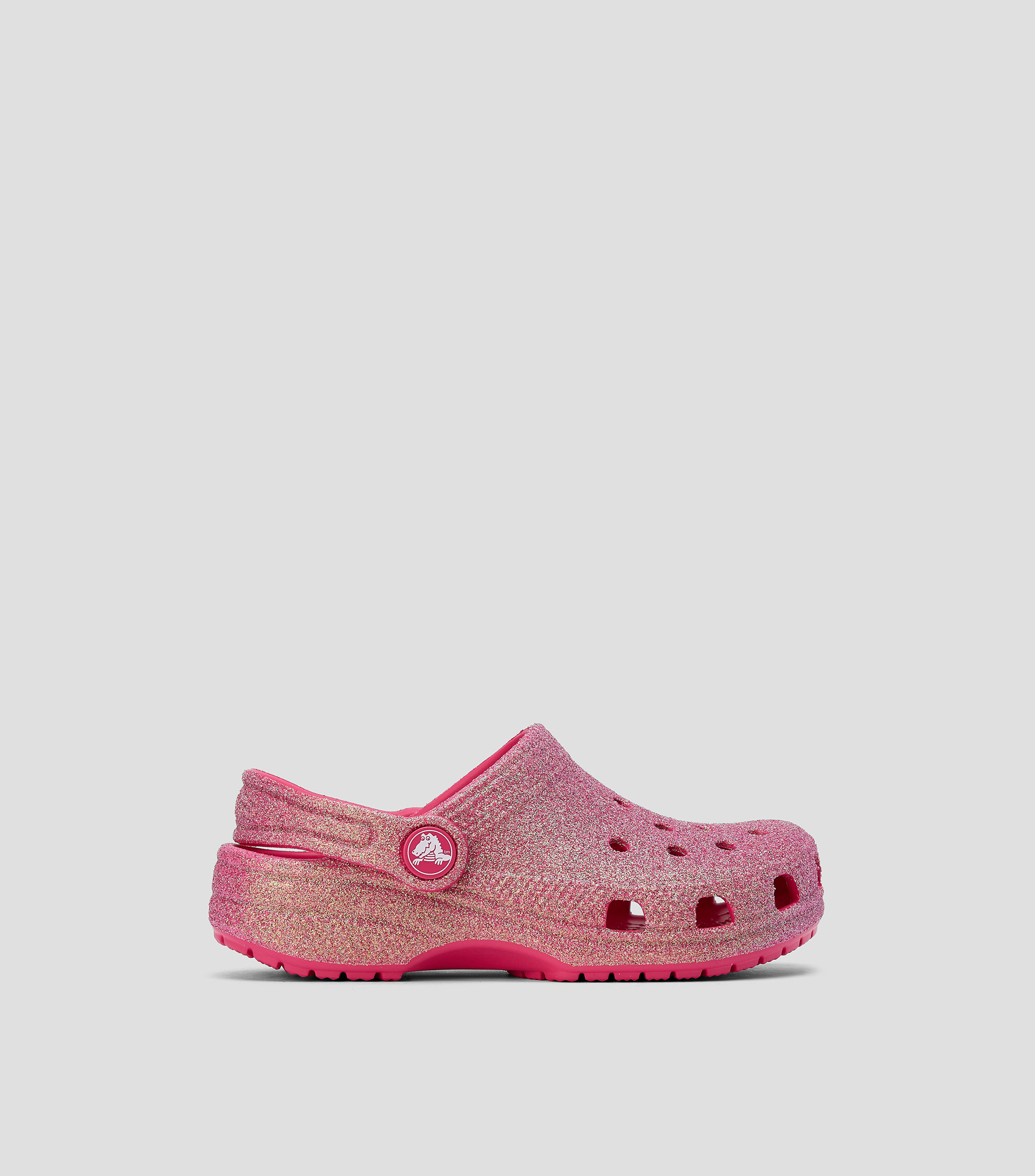 Sandalias Classic clog Iridescent Glitter Nina