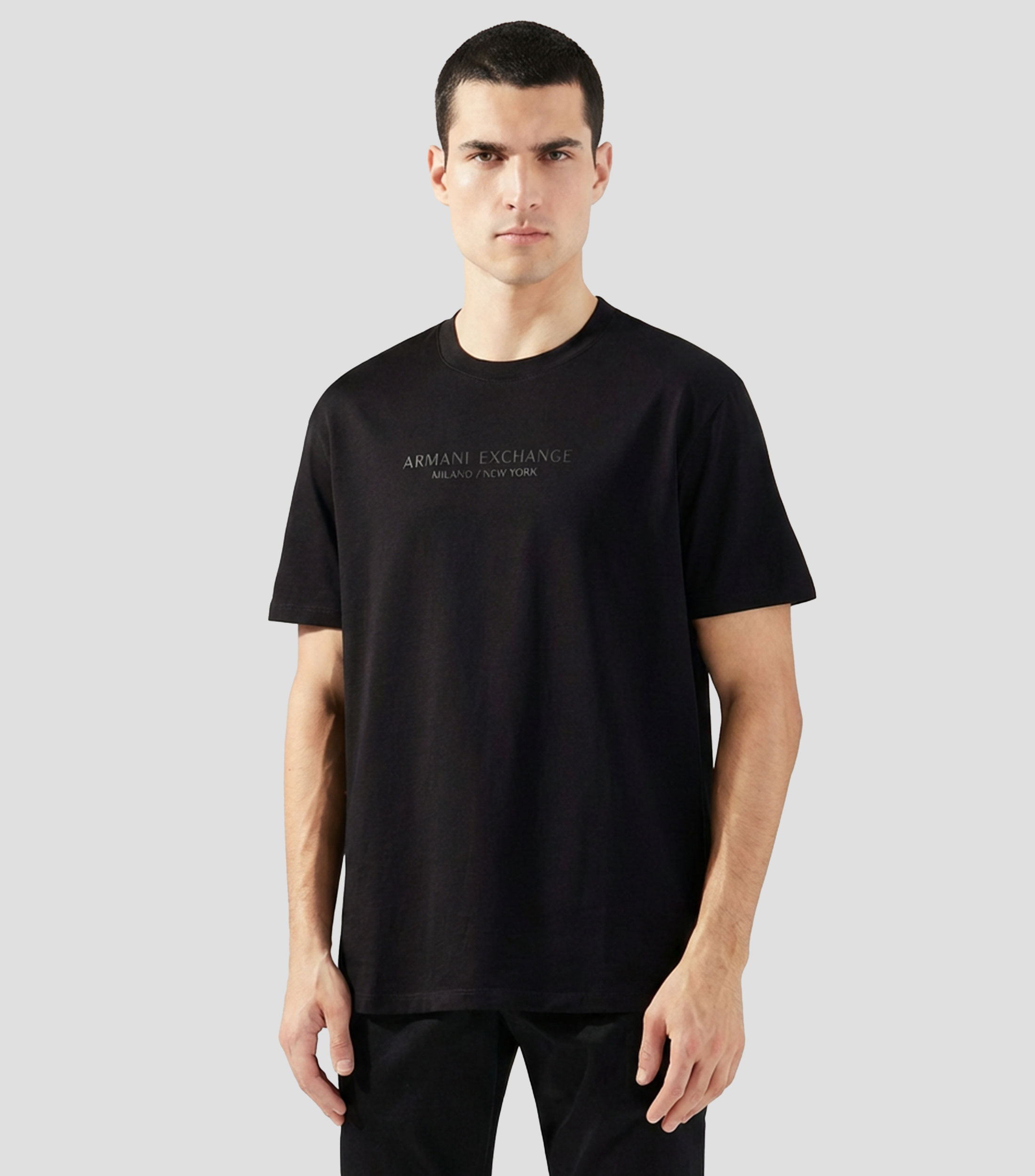 Playera cuello redondo manga corta Hombre