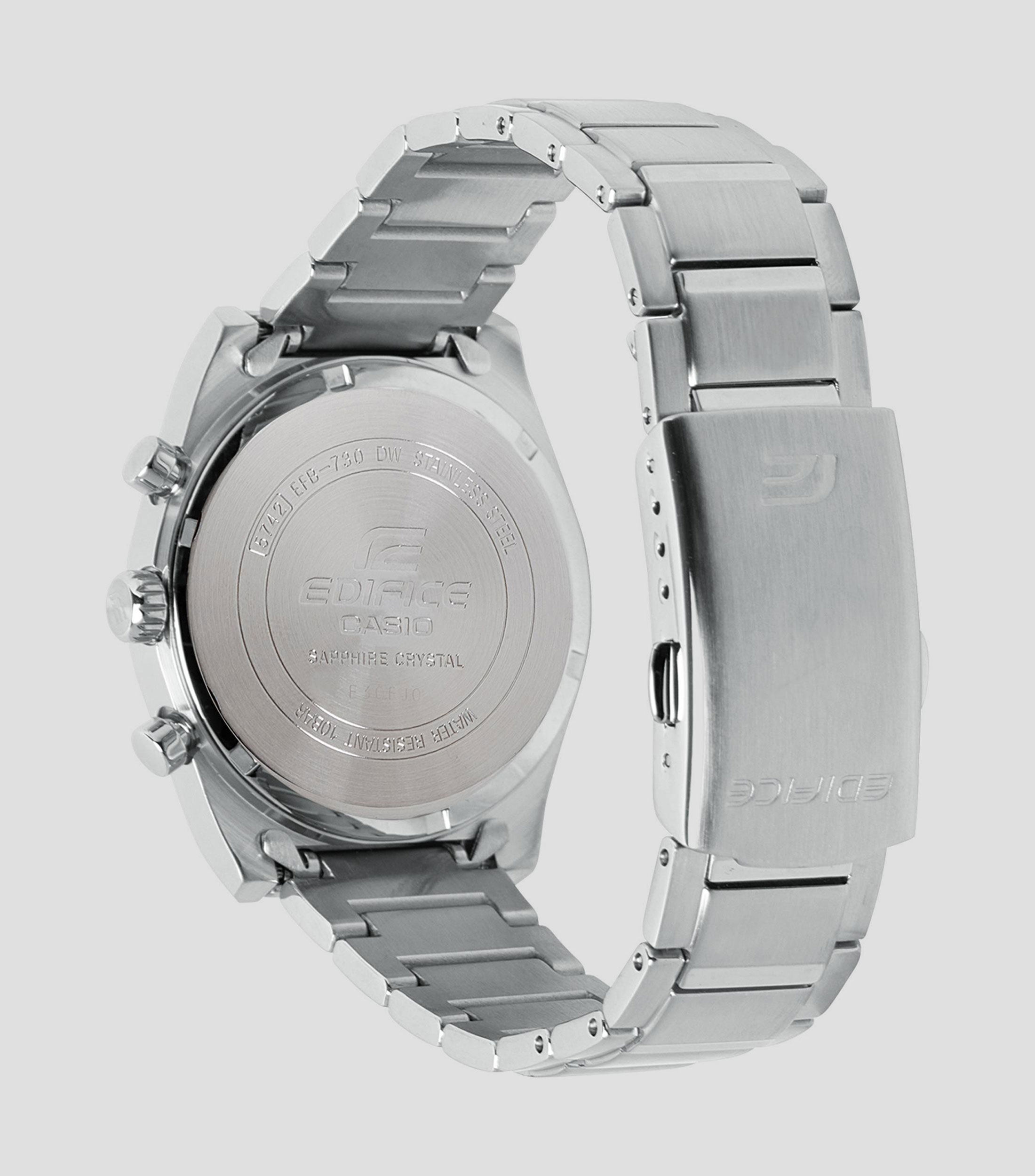 Reloj para Hombre Edifice Casual, Plateado