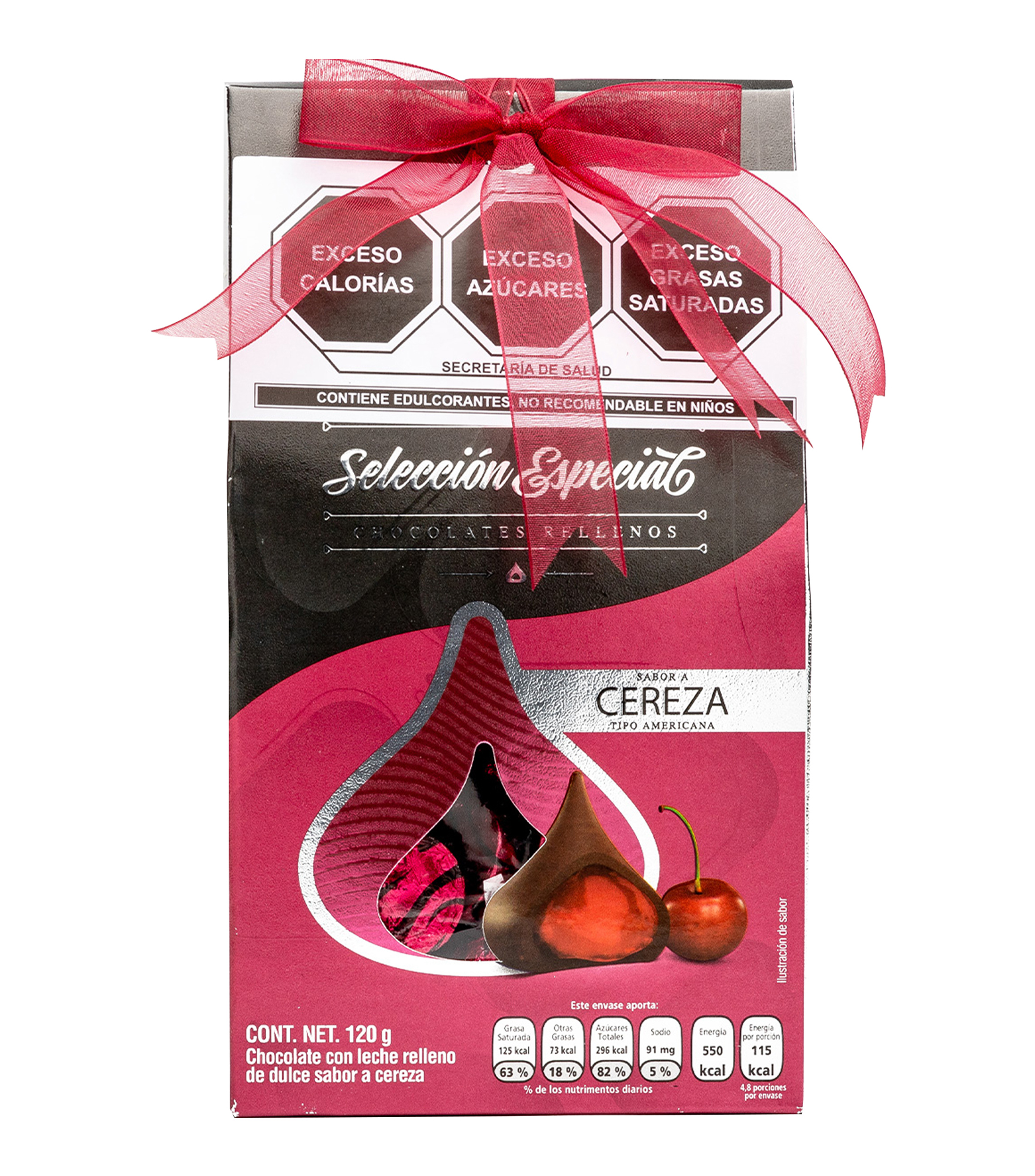Kisses Seleccion Especial Cereza, 120 g