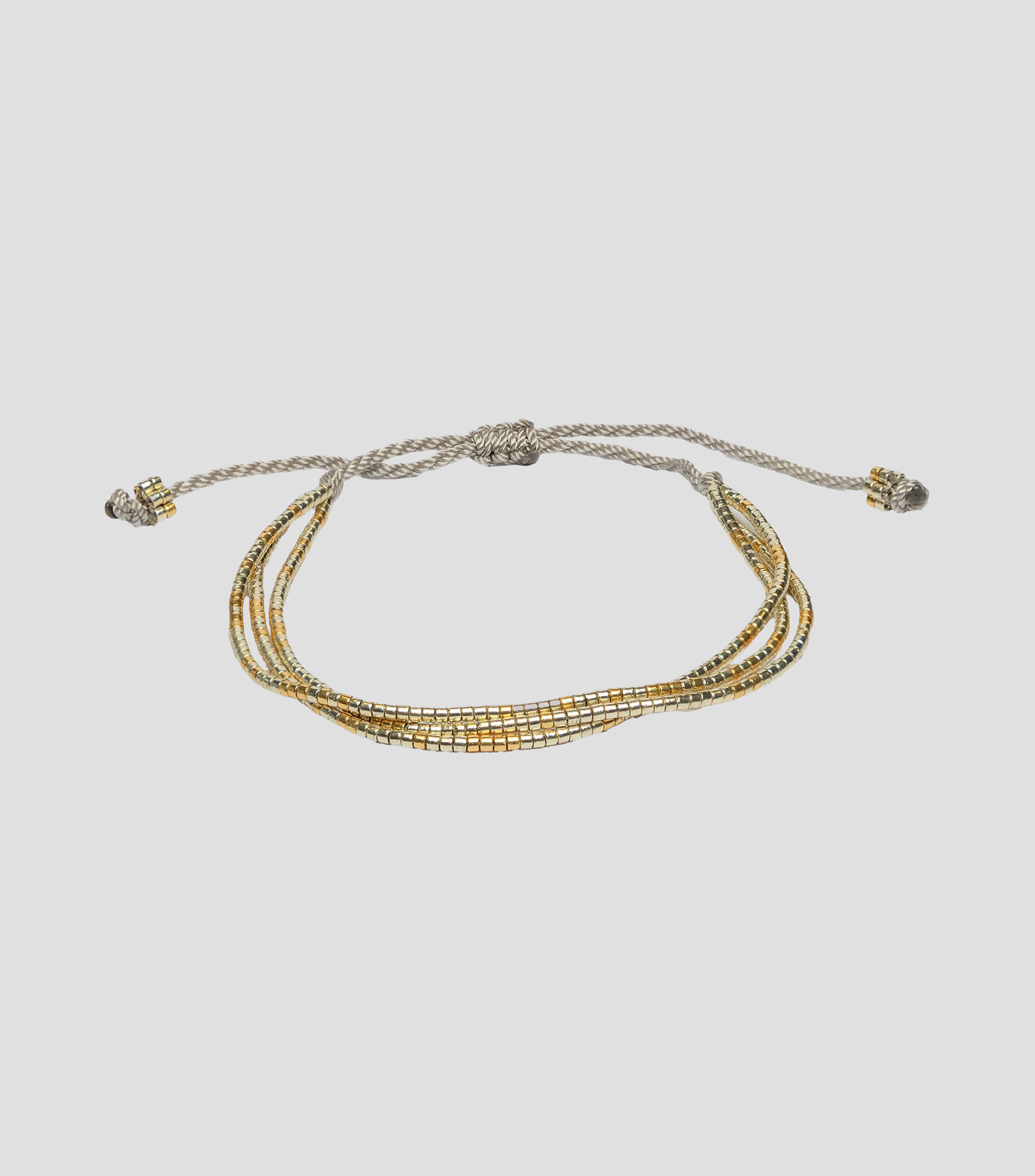 Pulsera ajustable Plata Mujer