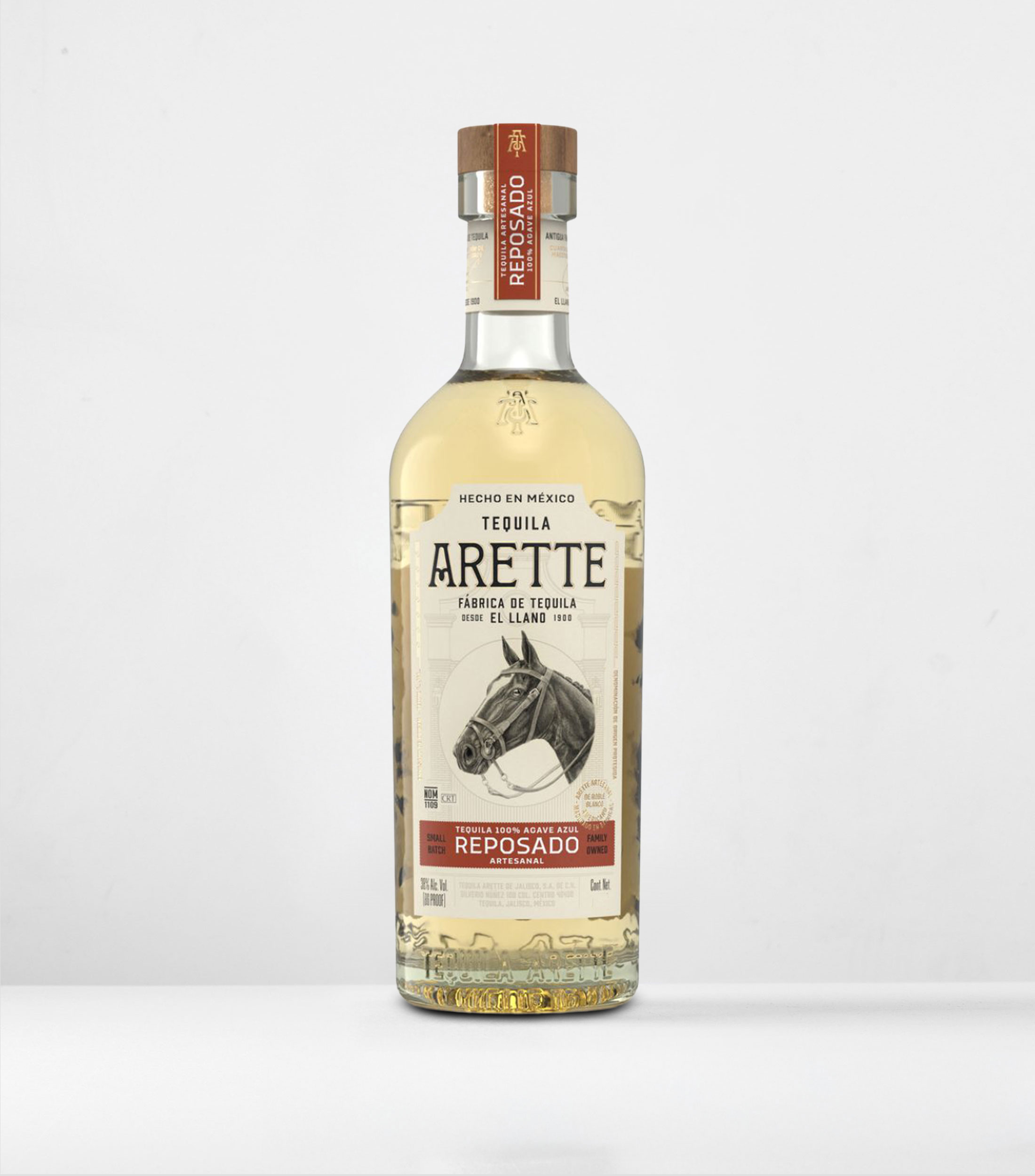 Tequila Arette Artesanal Suave reposado, 700 ml