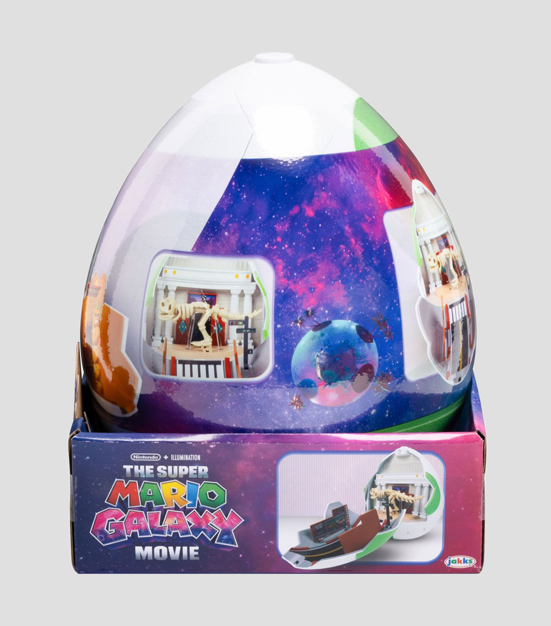 Playset The Super Mario Galaxy Movie - Huevo de Yoshi