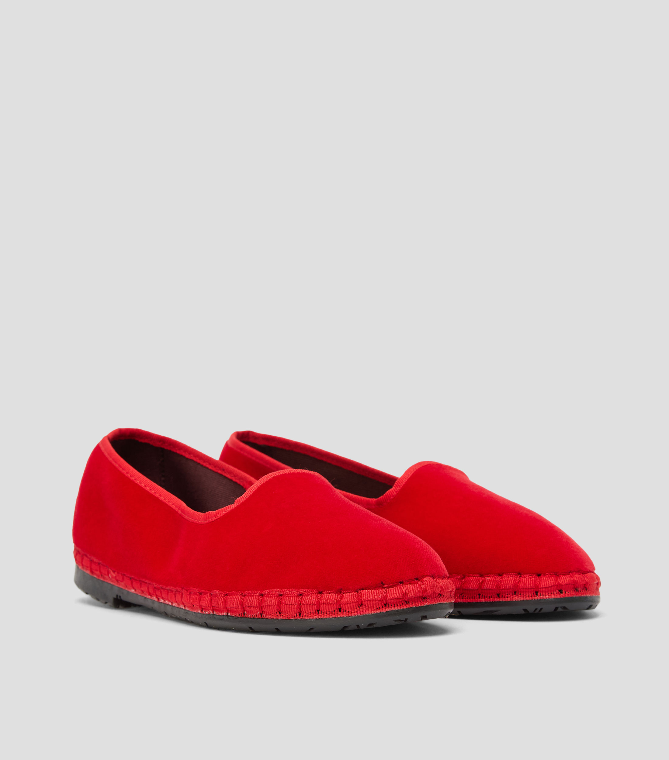 Flats Rochester terciopelo Mujer