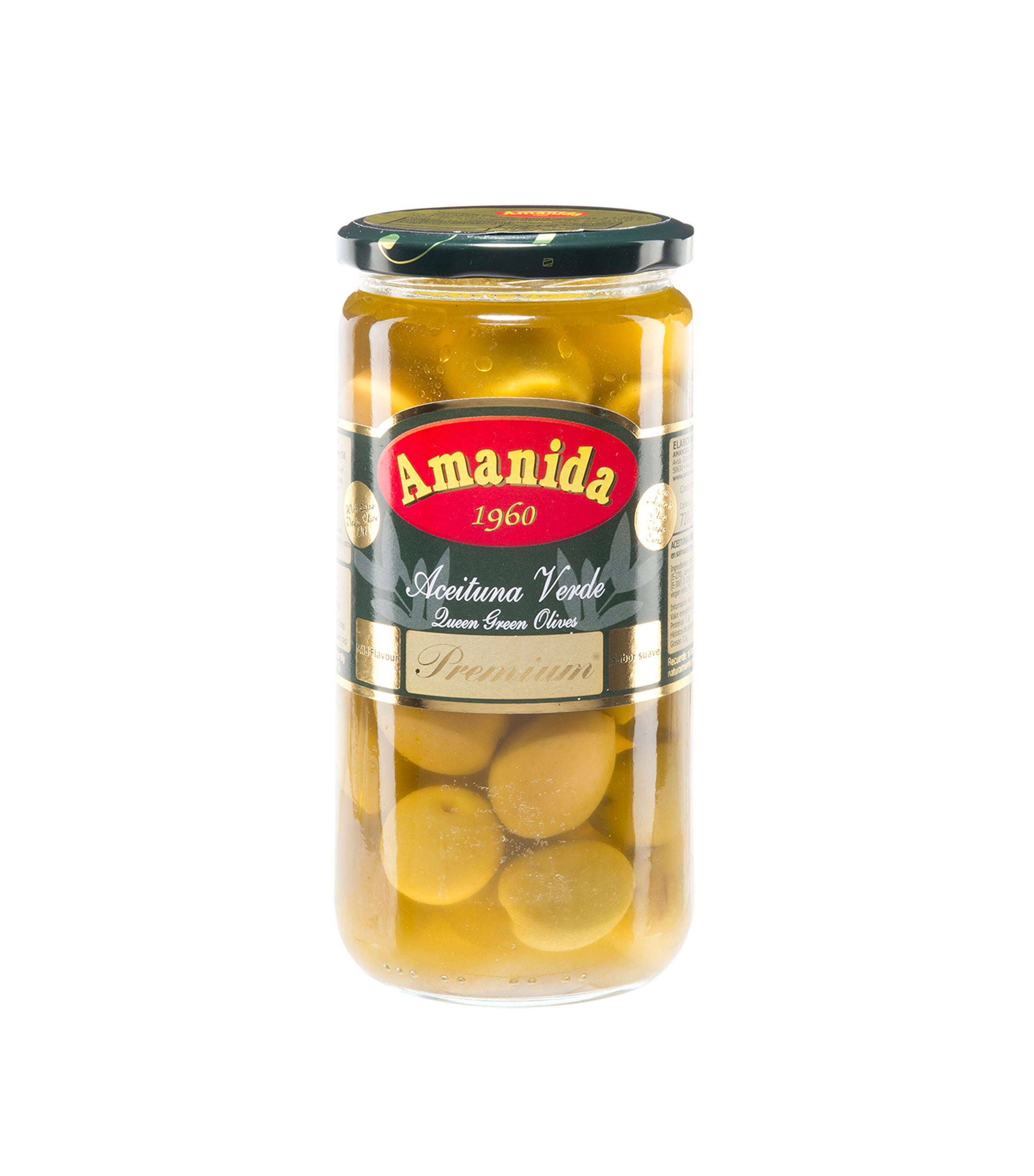 Aceituna Verde Amanida 660 g