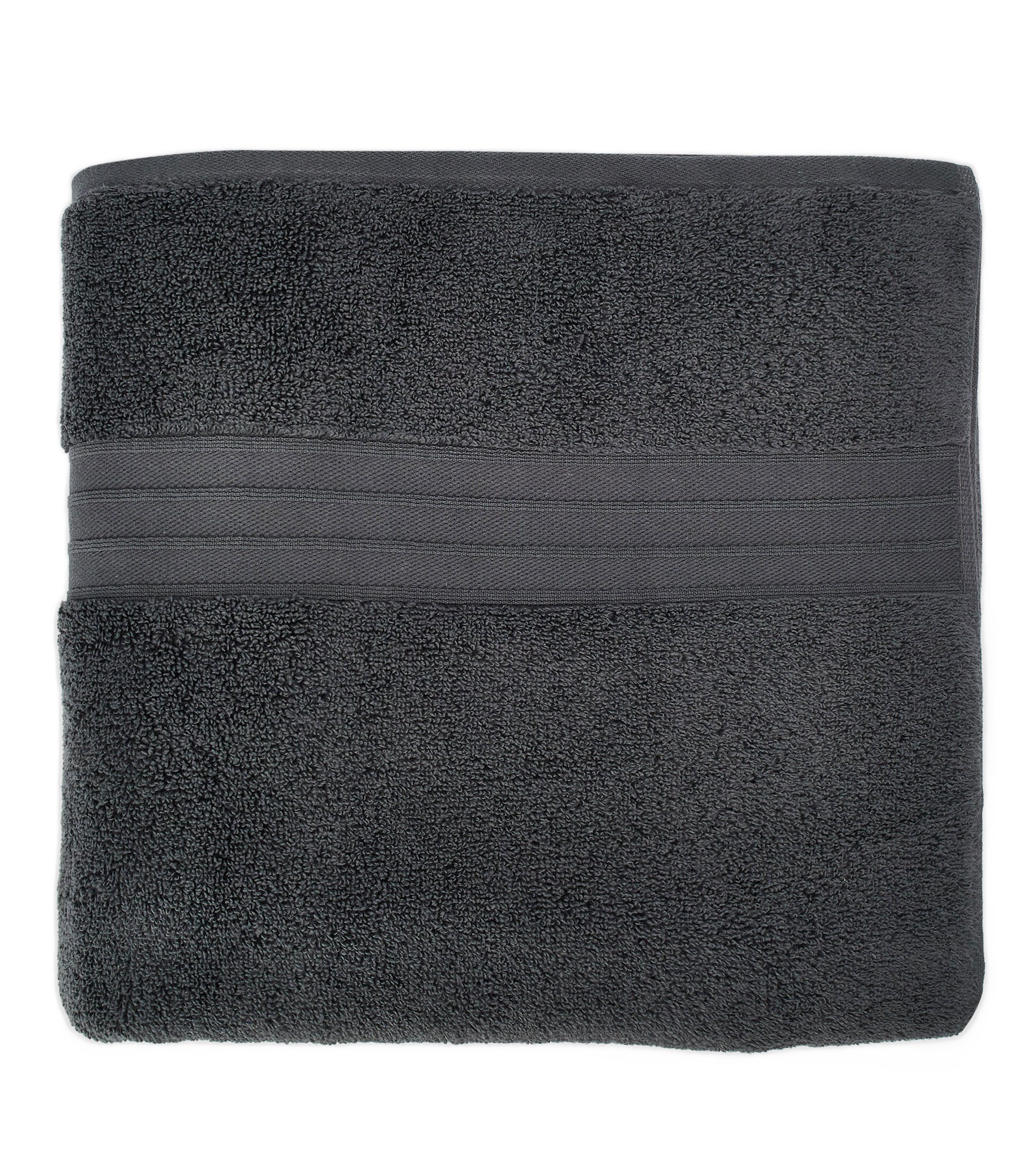 Toalla de Medio Baño Natural Loft Gris Oscuro