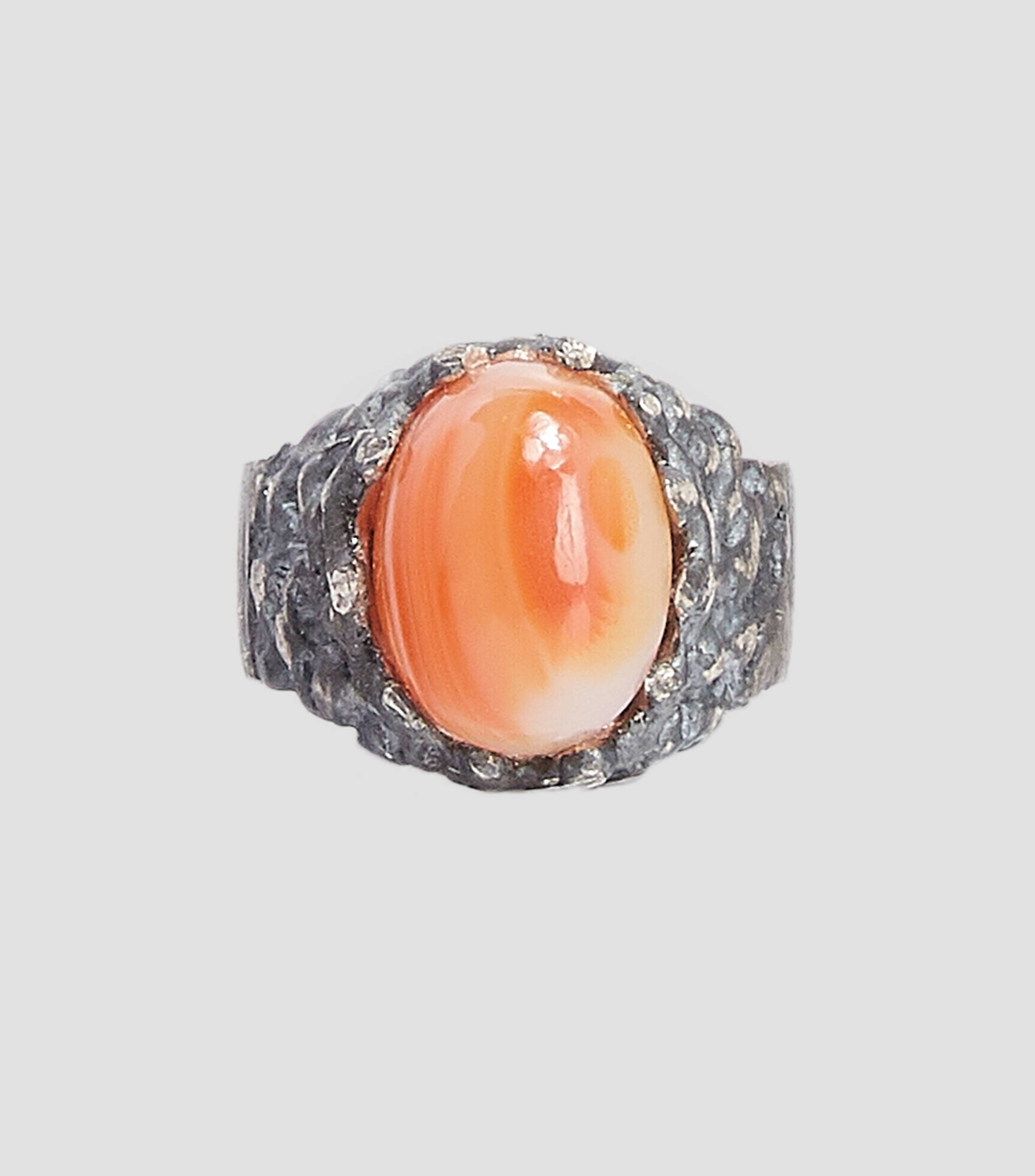 Anillo en plata Hombre