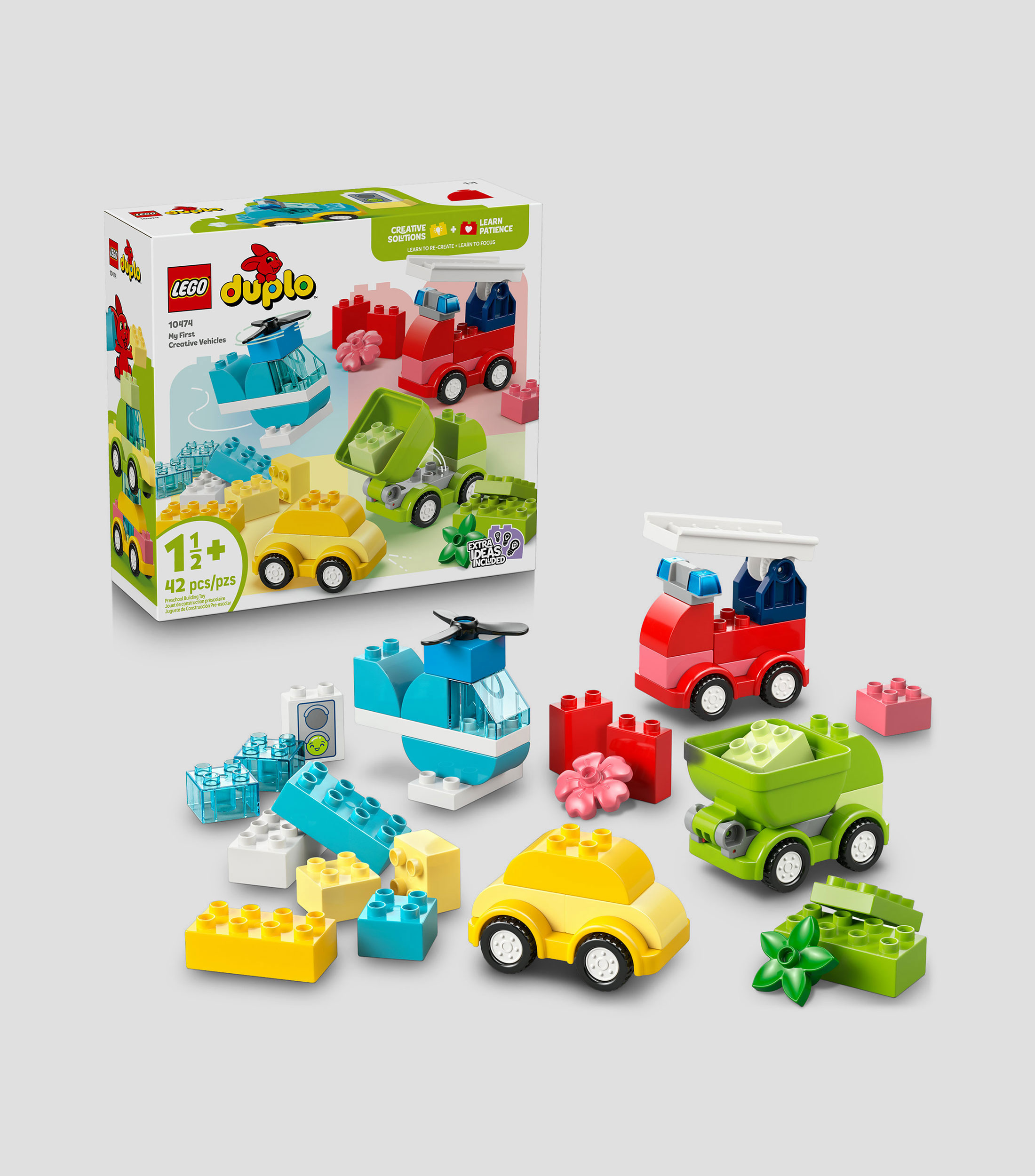 Lego Duplo Mis Primeros Vehículos Creativos
