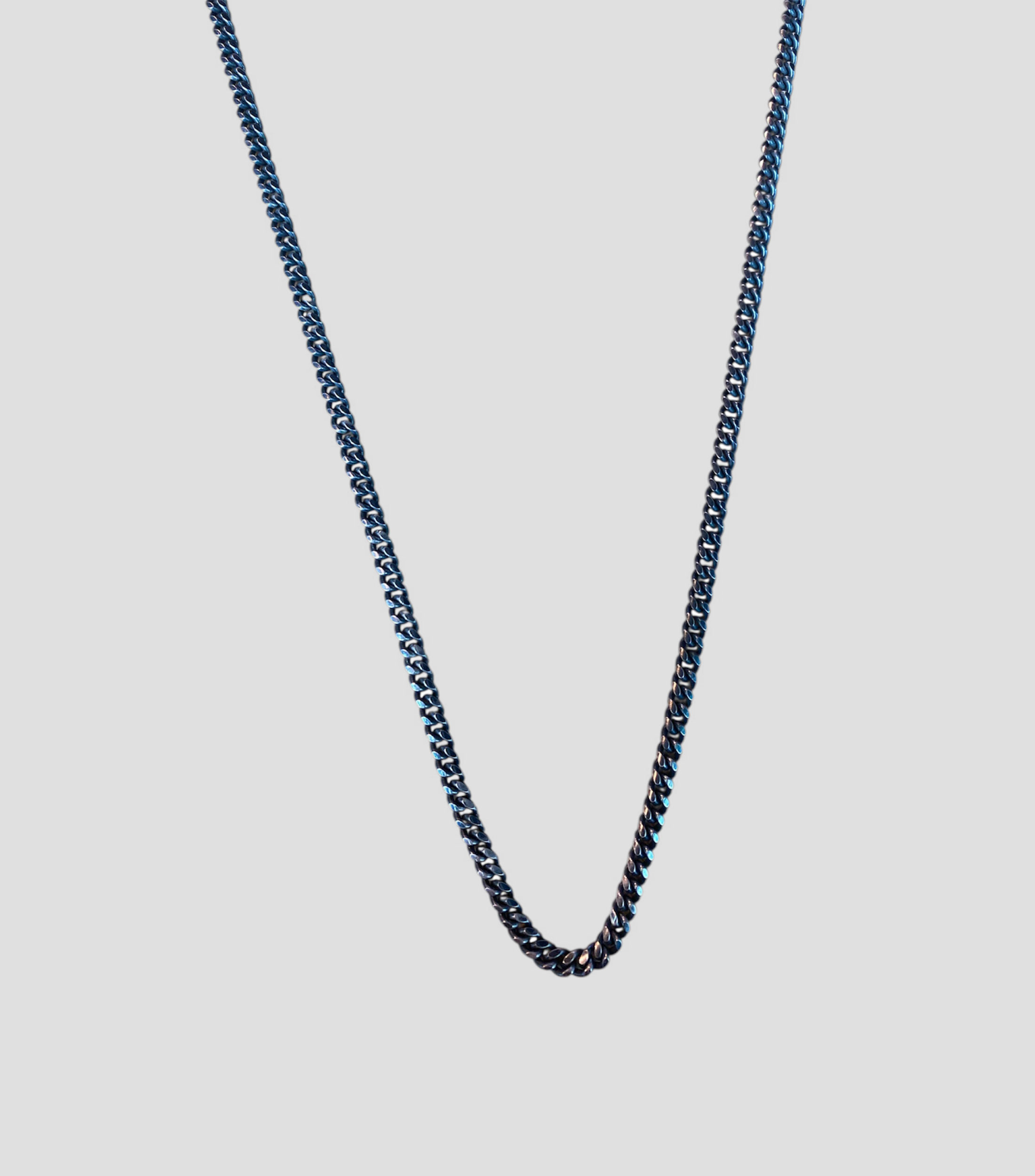 Cadena en plata .925 con eslabones entrelazados Unisex