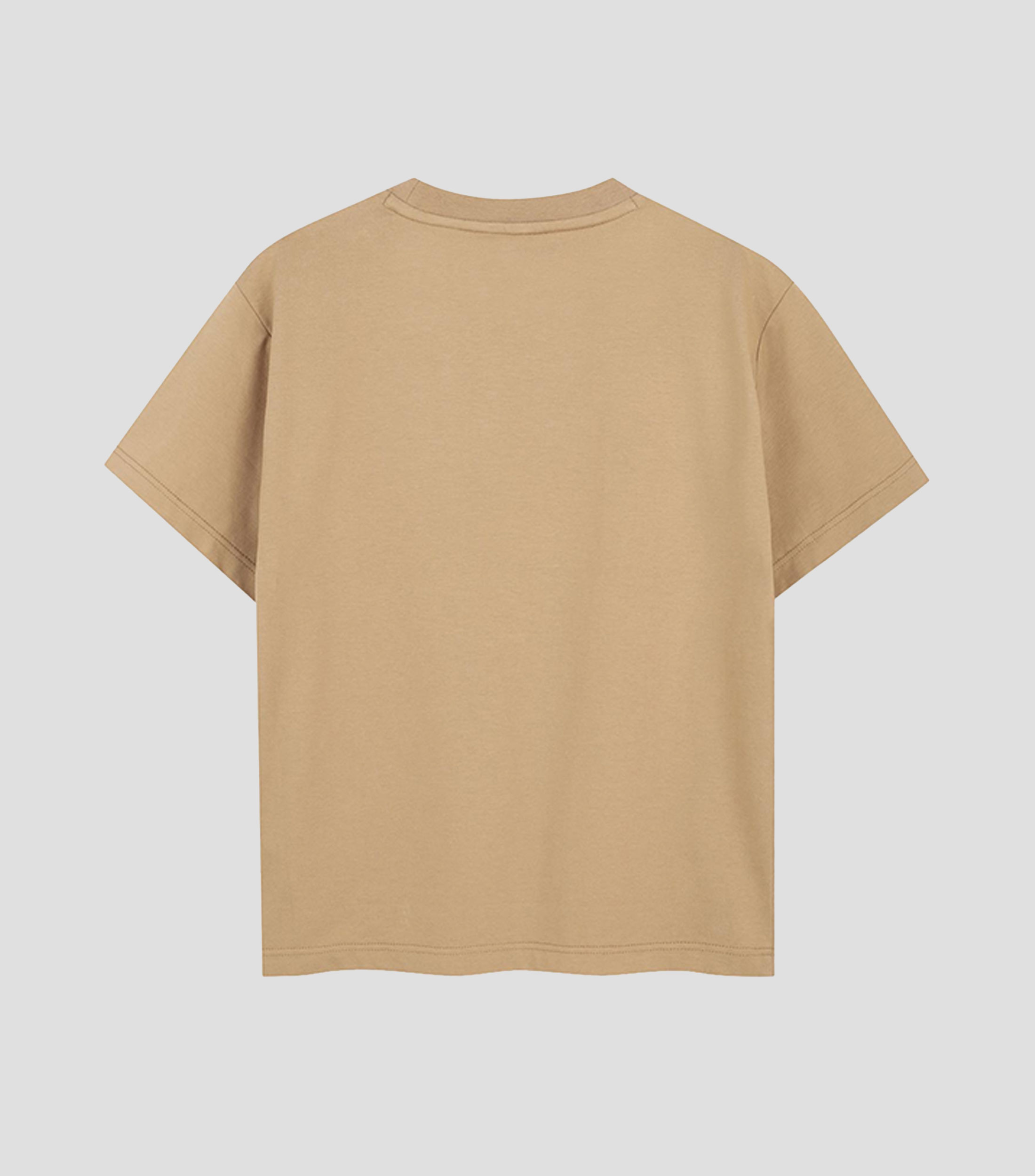 Playera cuello redondo manga corta estampada Niño