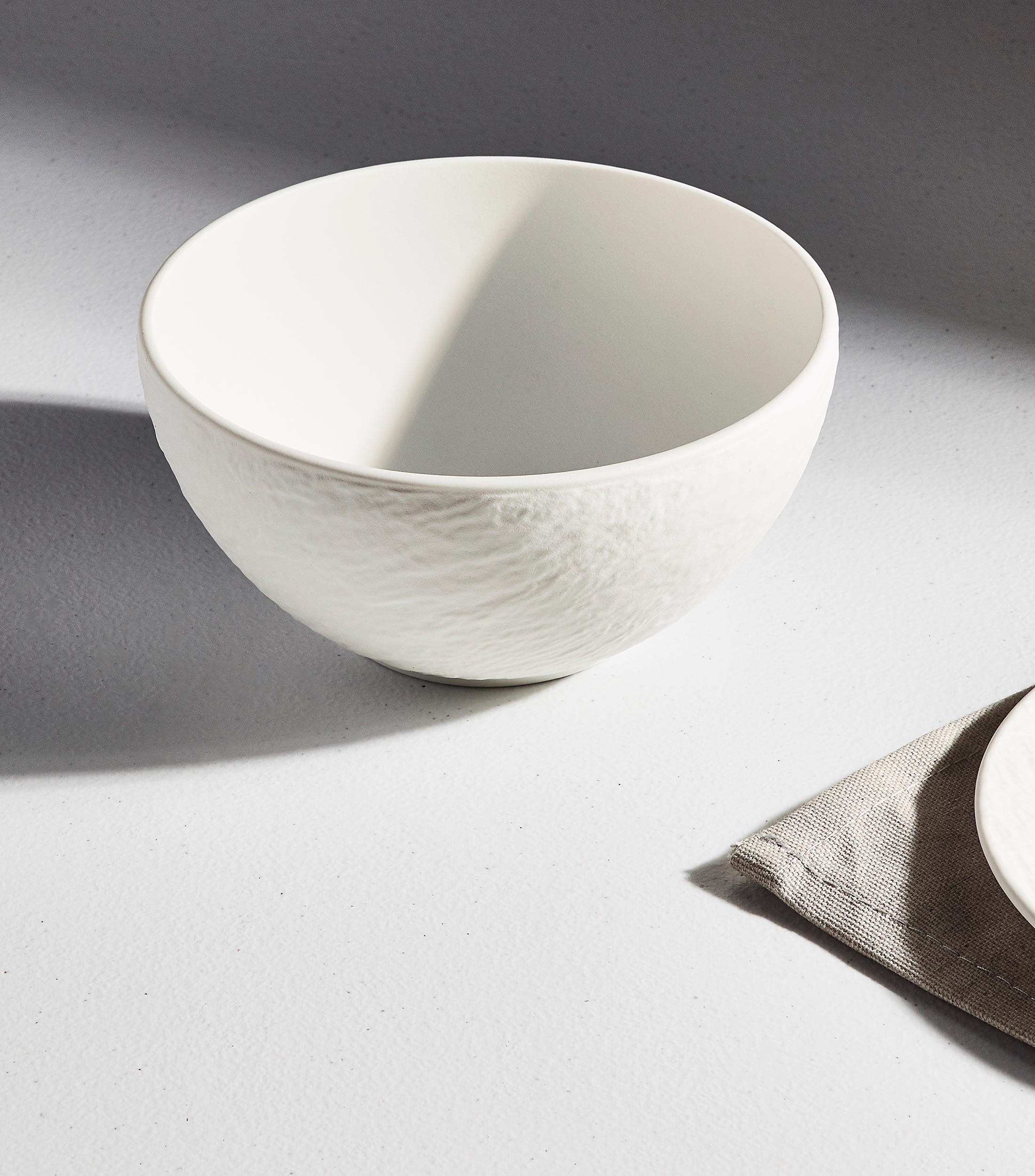 MANU ROCK BLANCO BOWL