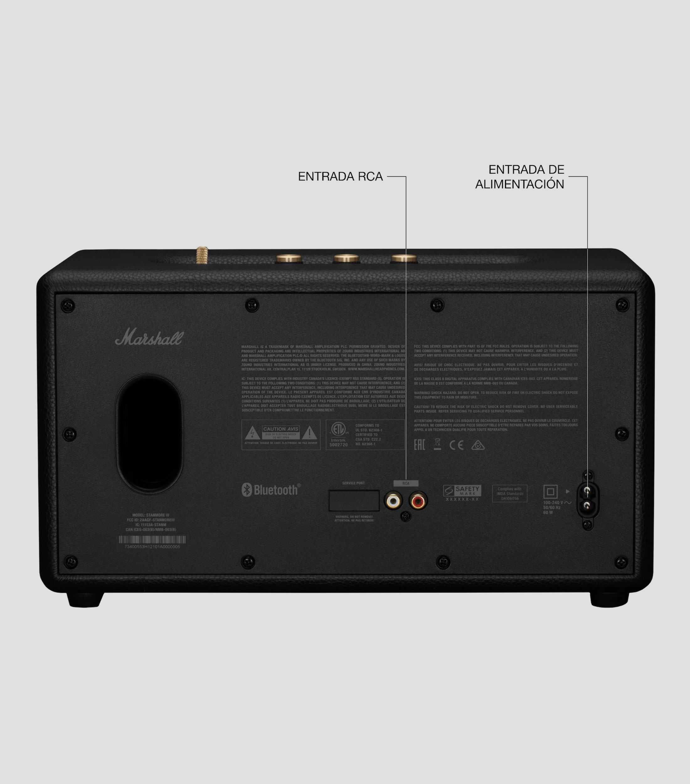 Bocina Inalámbrica Bluetooth Stanmore III crema