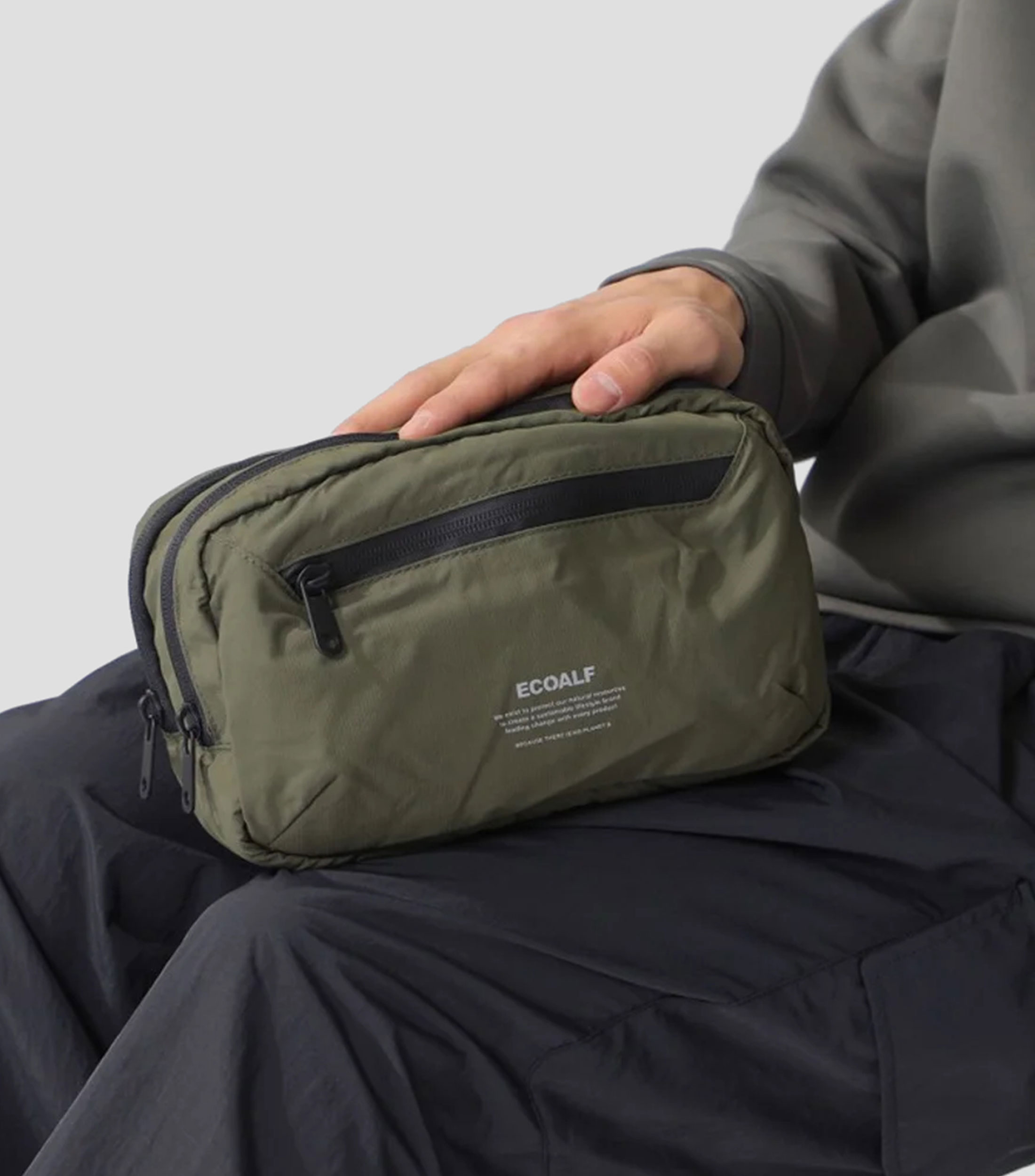 Neceser Oslo verde Hombre