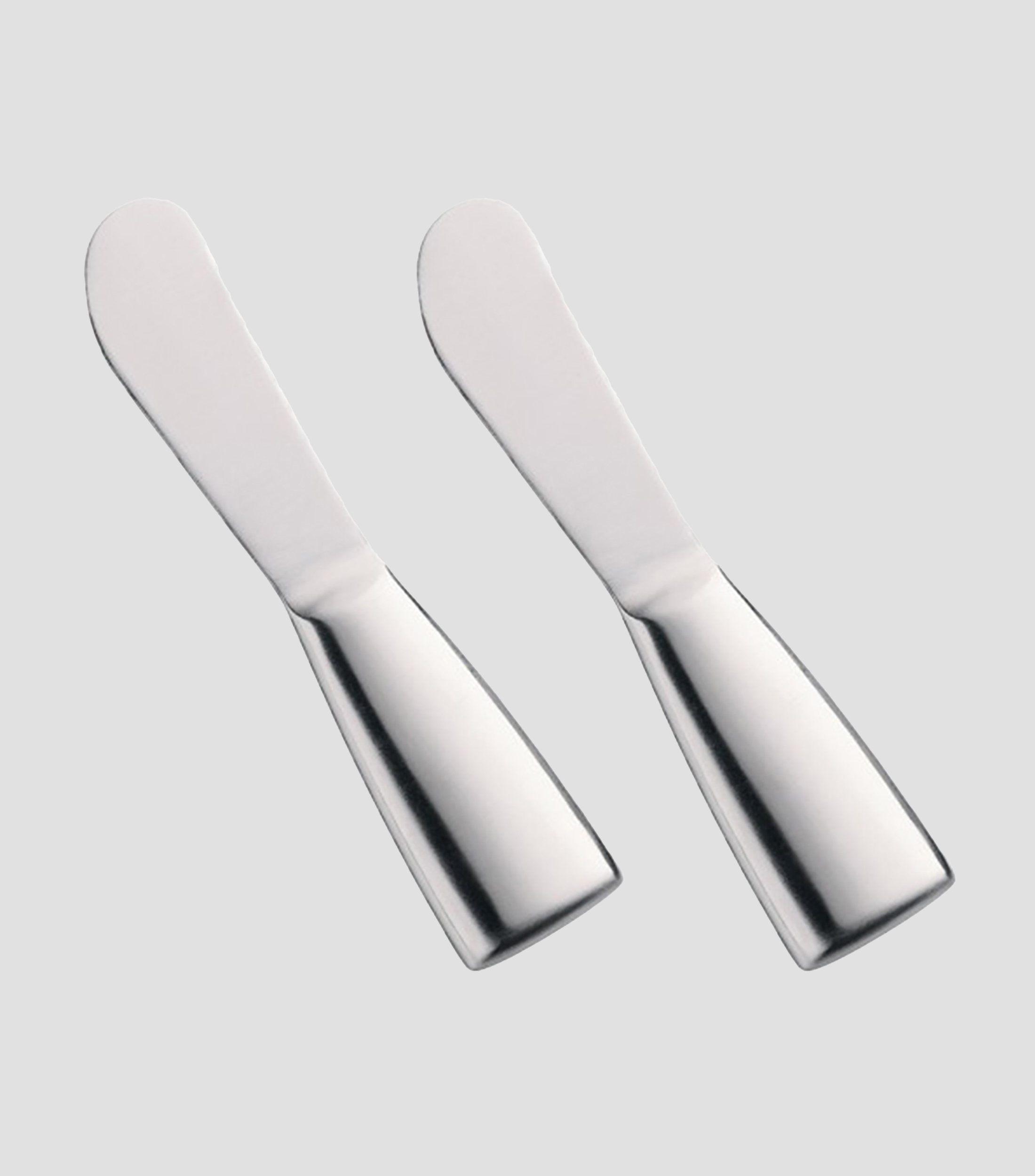 Set de 2 Cuchillos para Untar en acero inoxidable