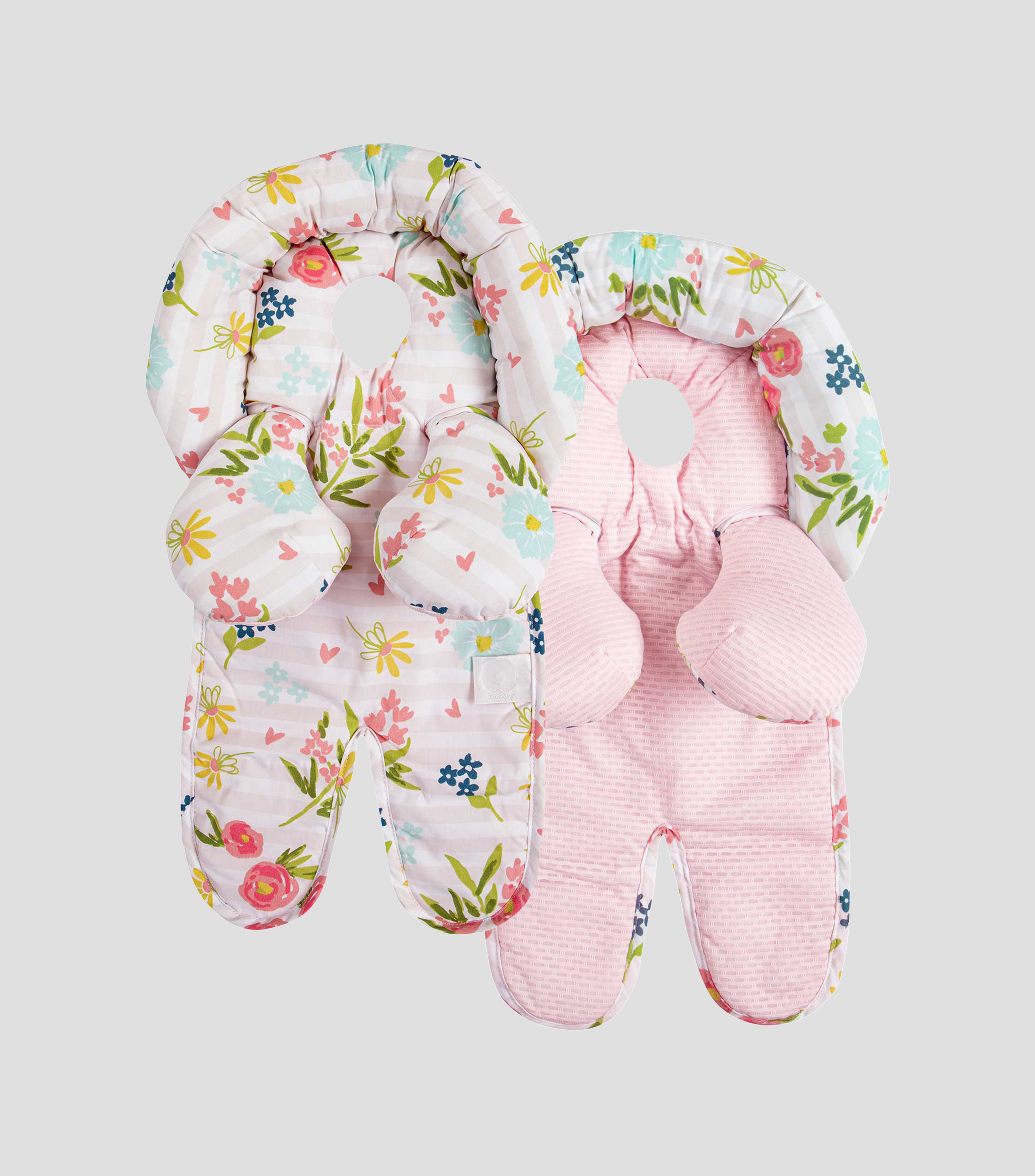 Boppy Soporte de Cuello y Cabeza de Flores Rosas
