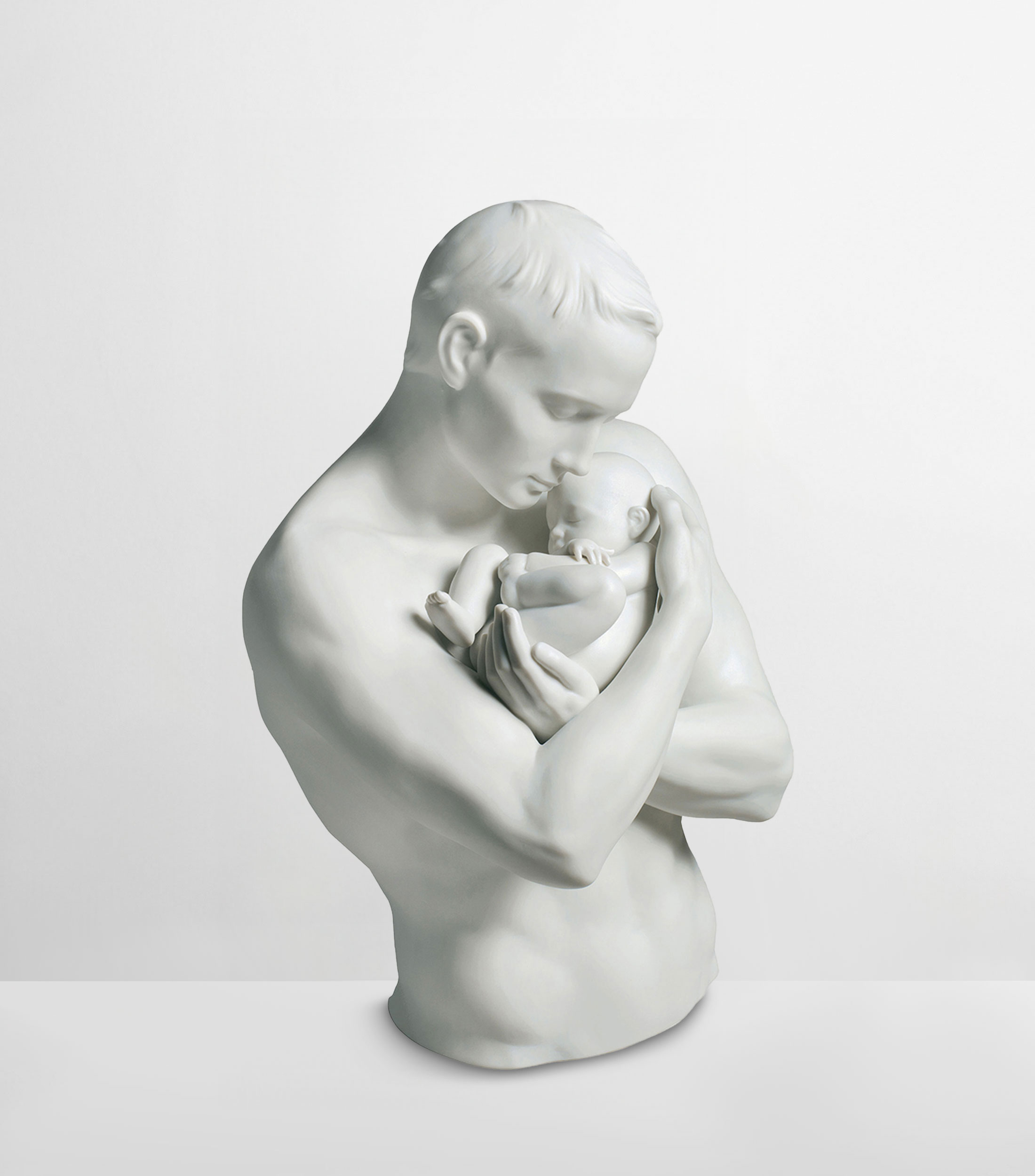 Figura Protección Paternal en porcelana