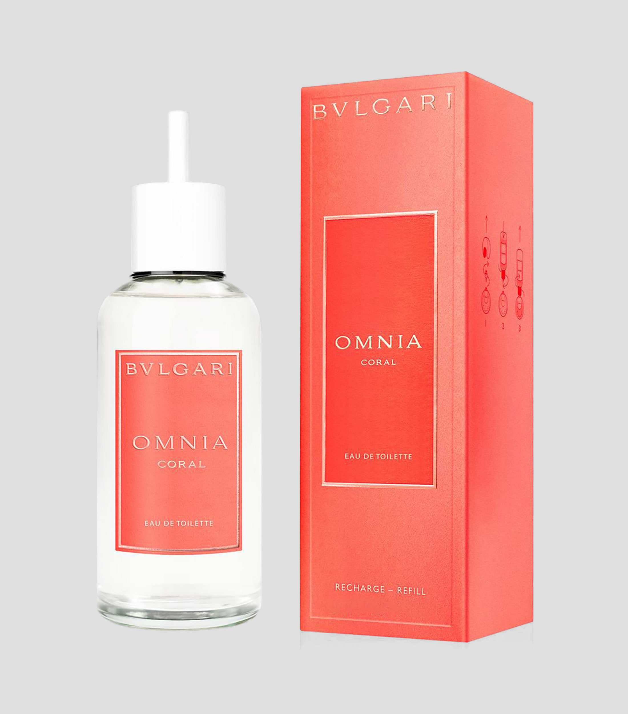 Perfume Omnia Coral Refill, Eau de Toilette 200 ml para Hombre