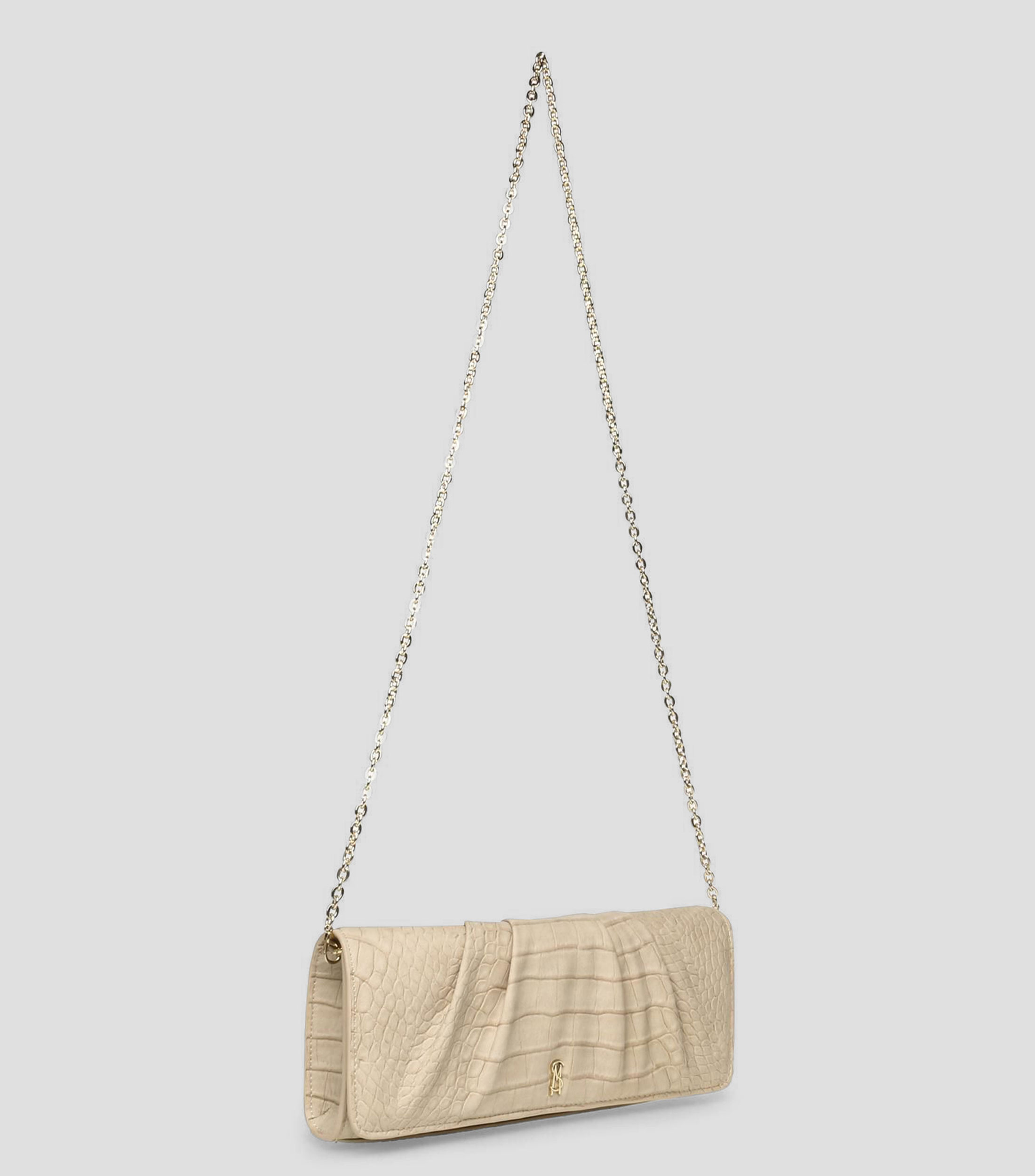Bolsa clutch texturizada Mujer