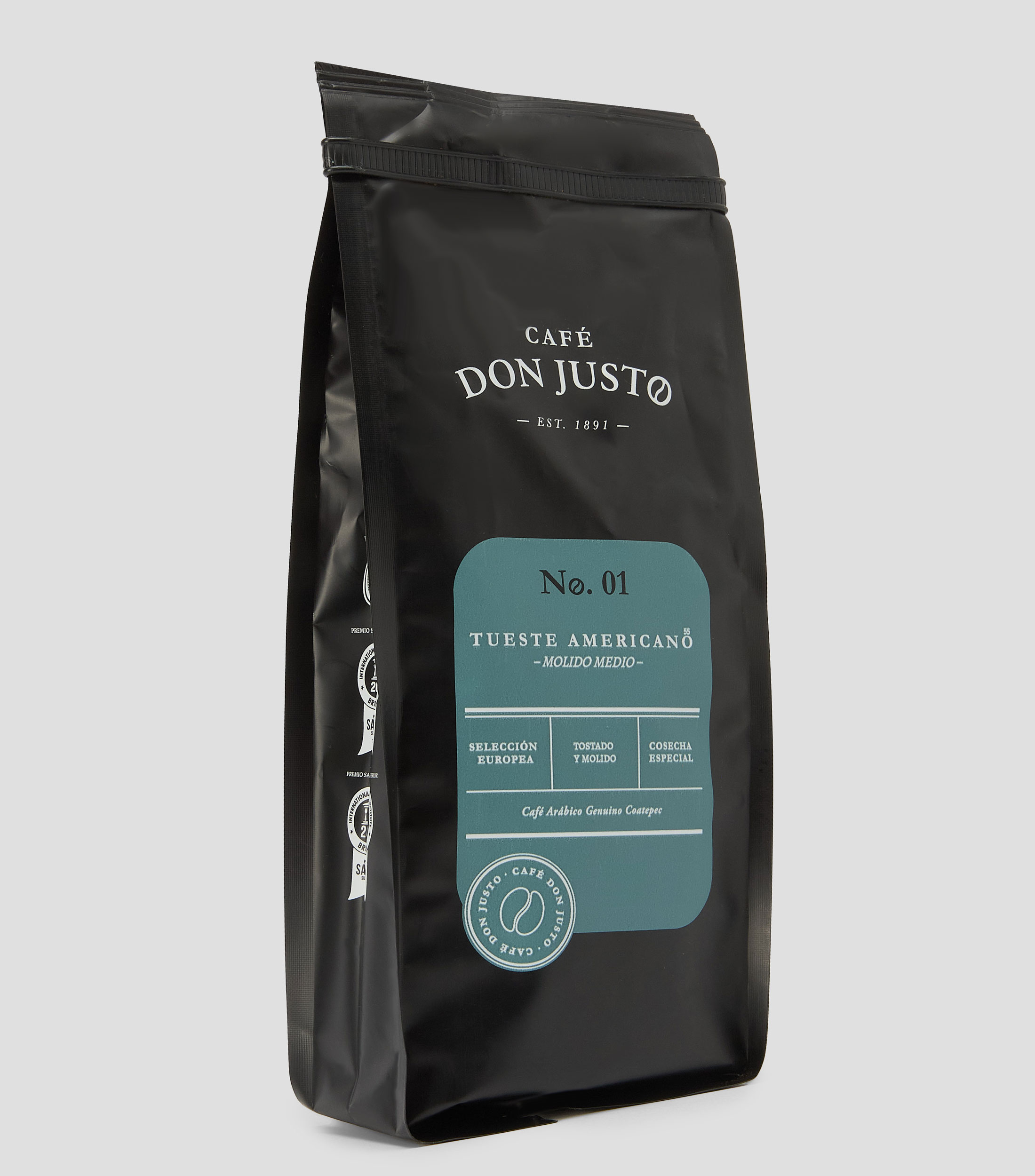 Café Don Justo Americano molido medio, 250 g