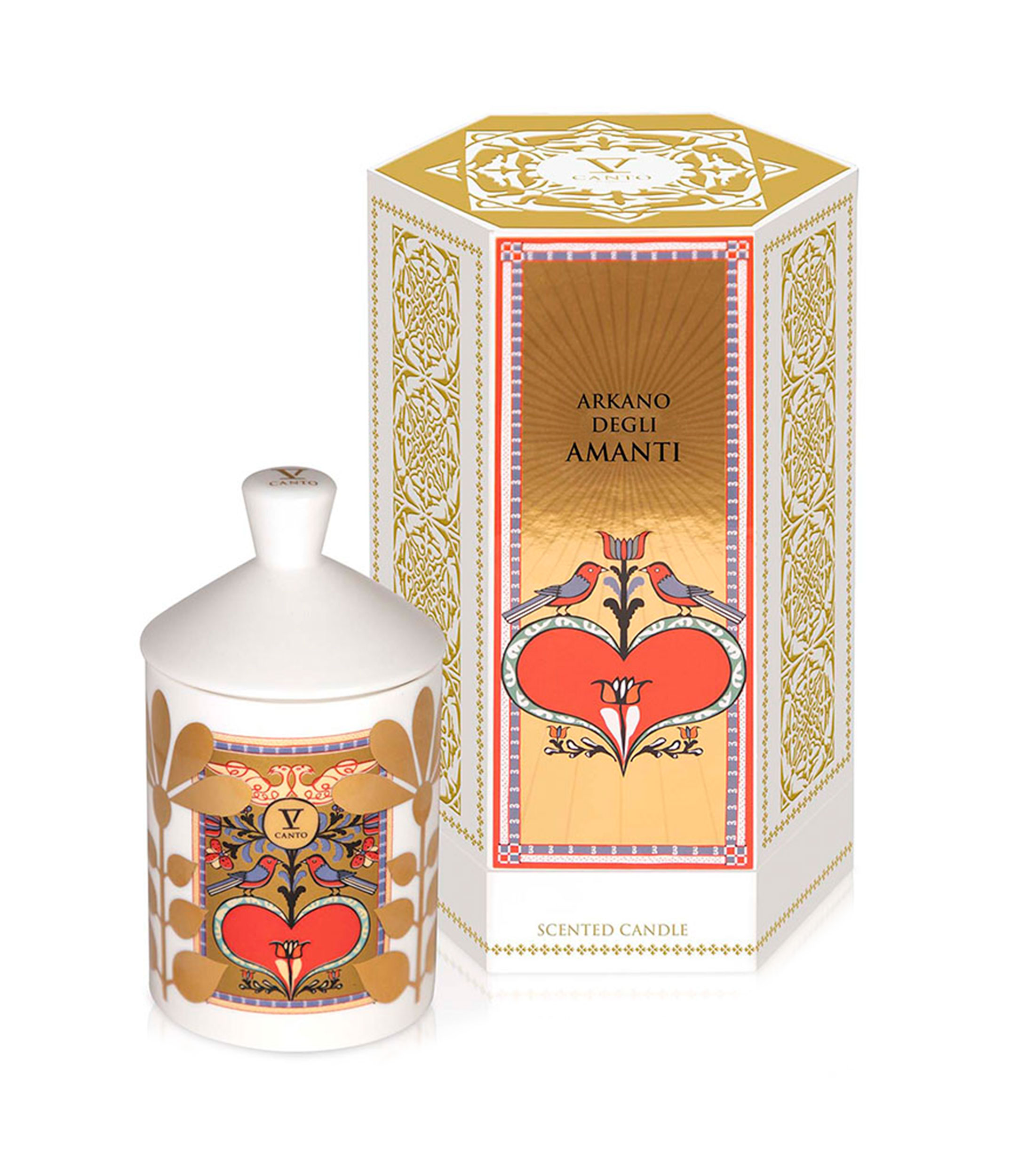 Vela aromatica Arkano degli Amanti, 330 gr
