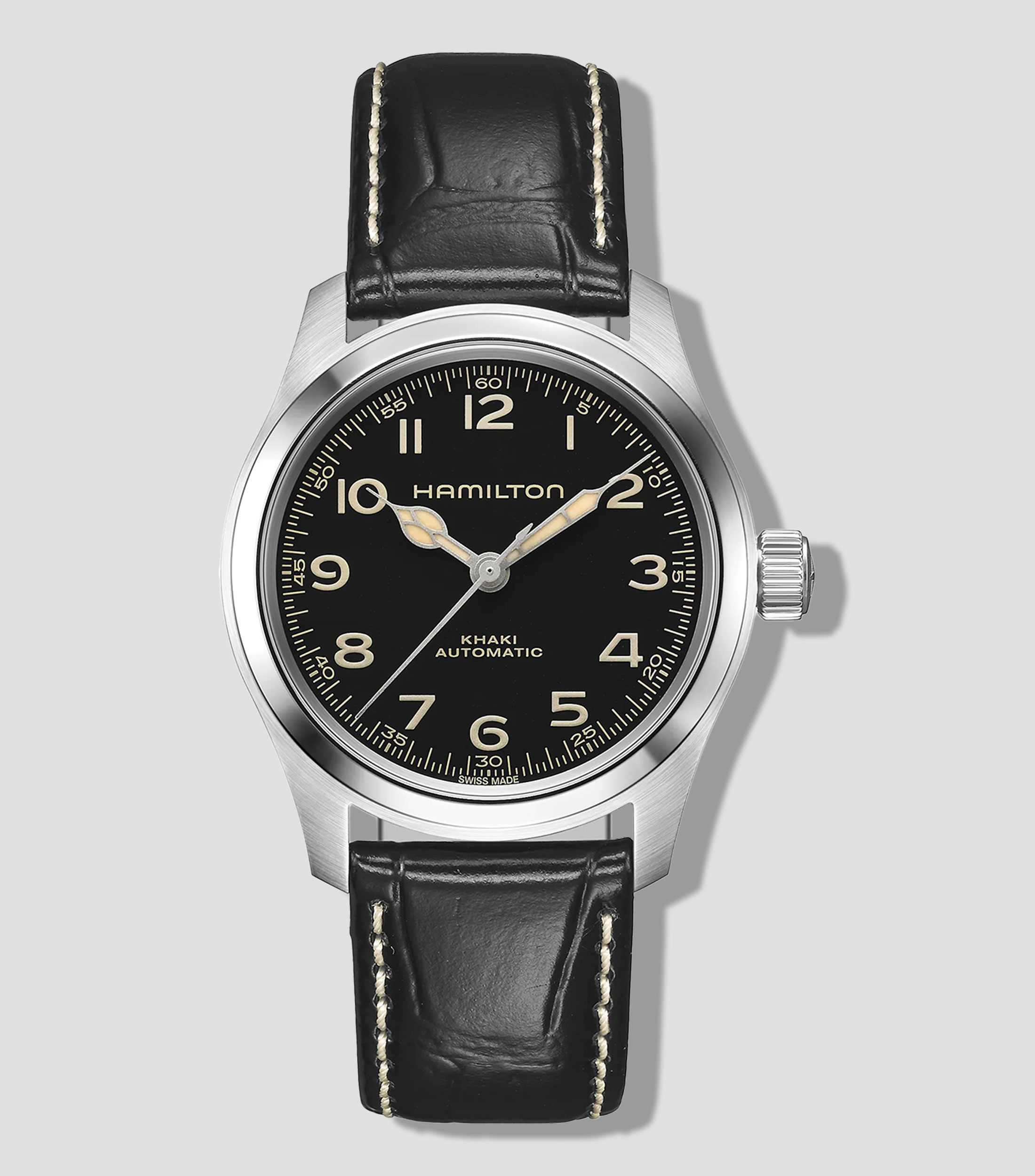 Reloj Unisex Khaki Field Casual Negro