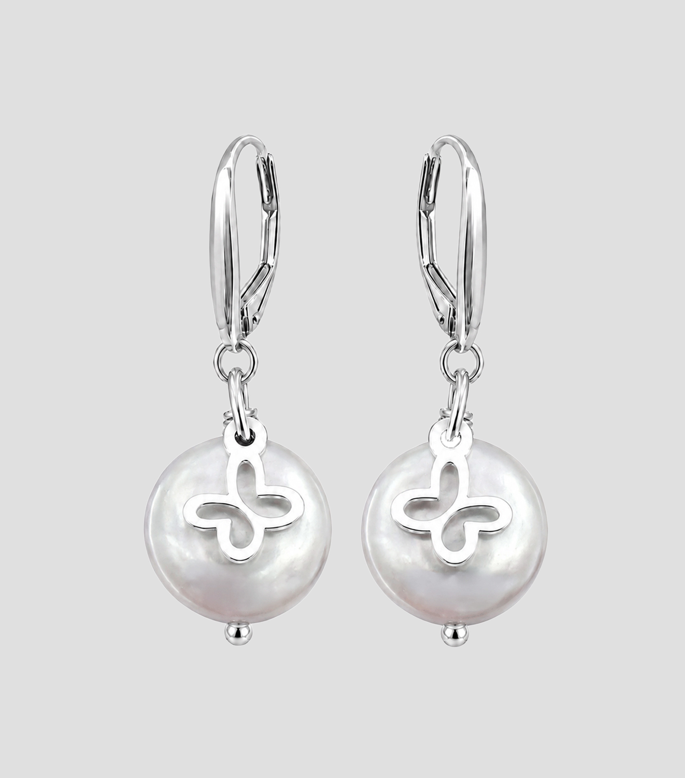 Aretes en Plata .925 Mariposa Mujer