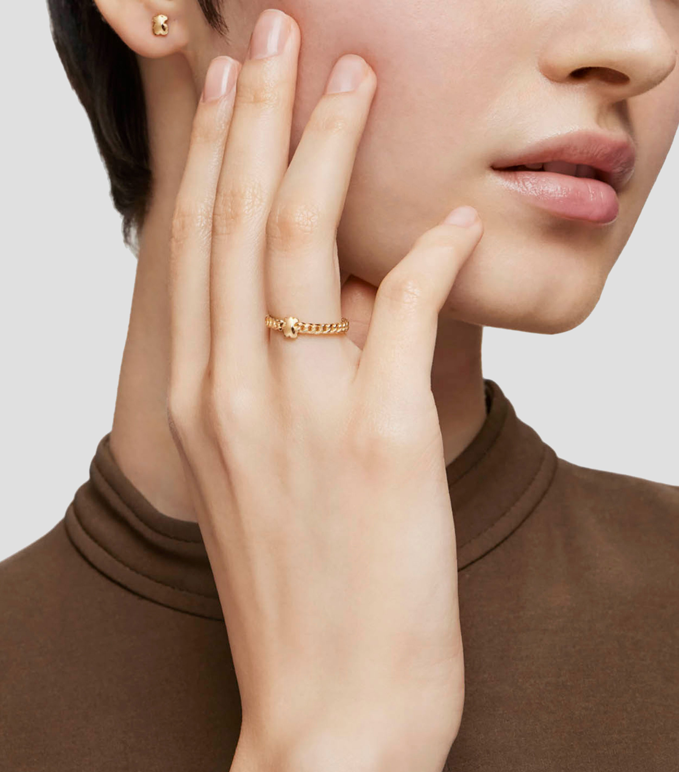 Anillo en Plata .925 Bold Motif Oso Mujer